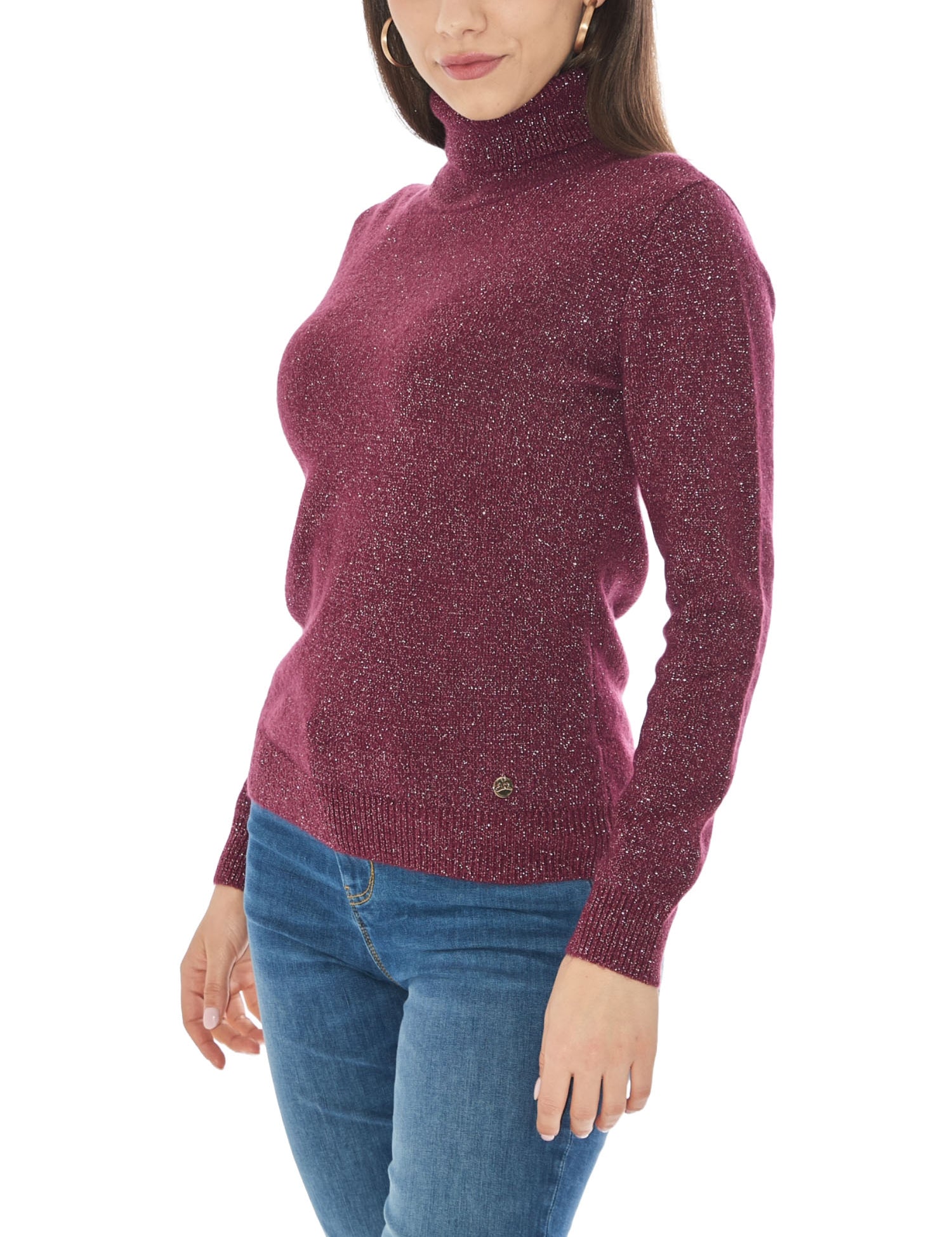 Maglie a collo alto Bordeaux Yes-zee