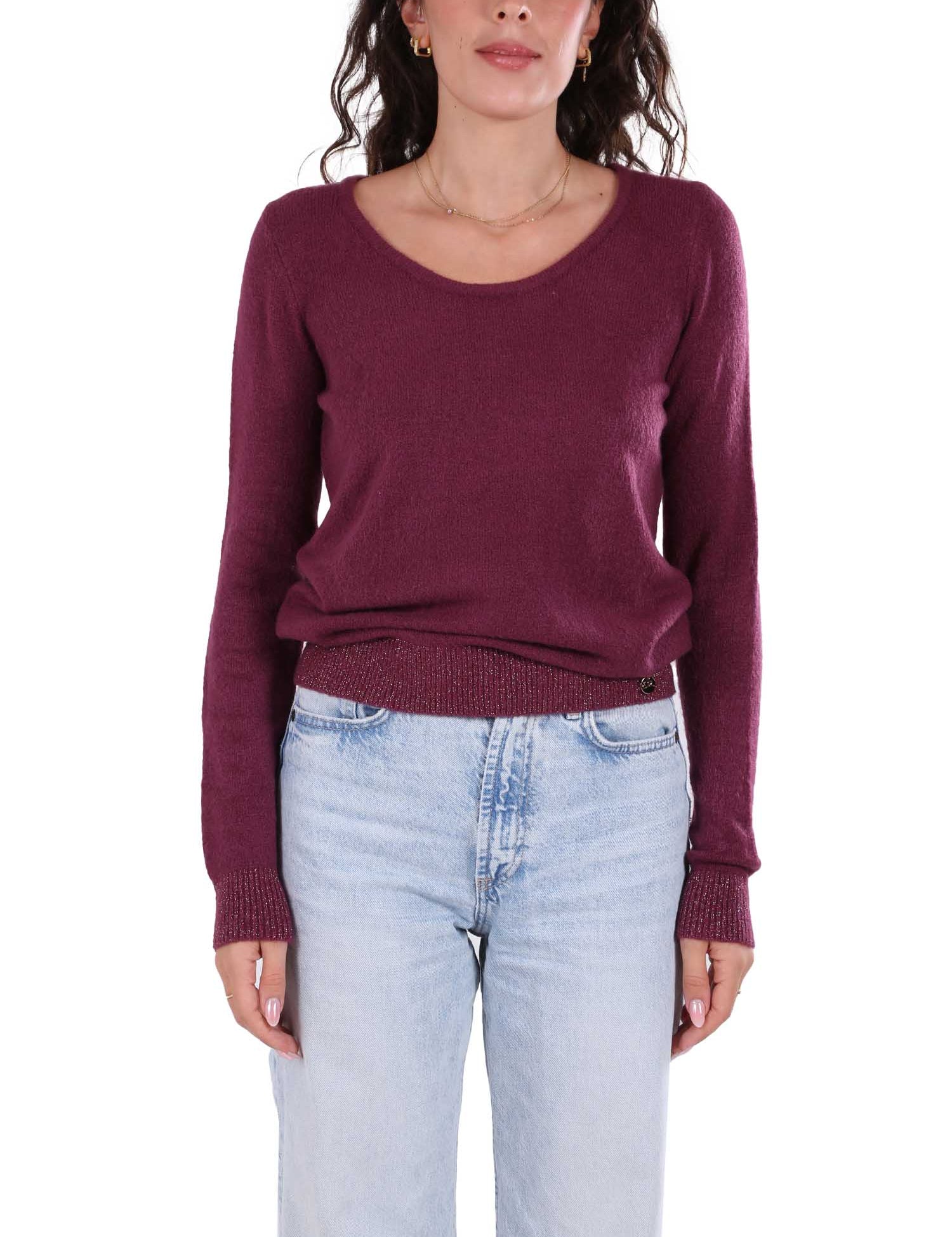 Maglioncini Bordeaux Yes-zee