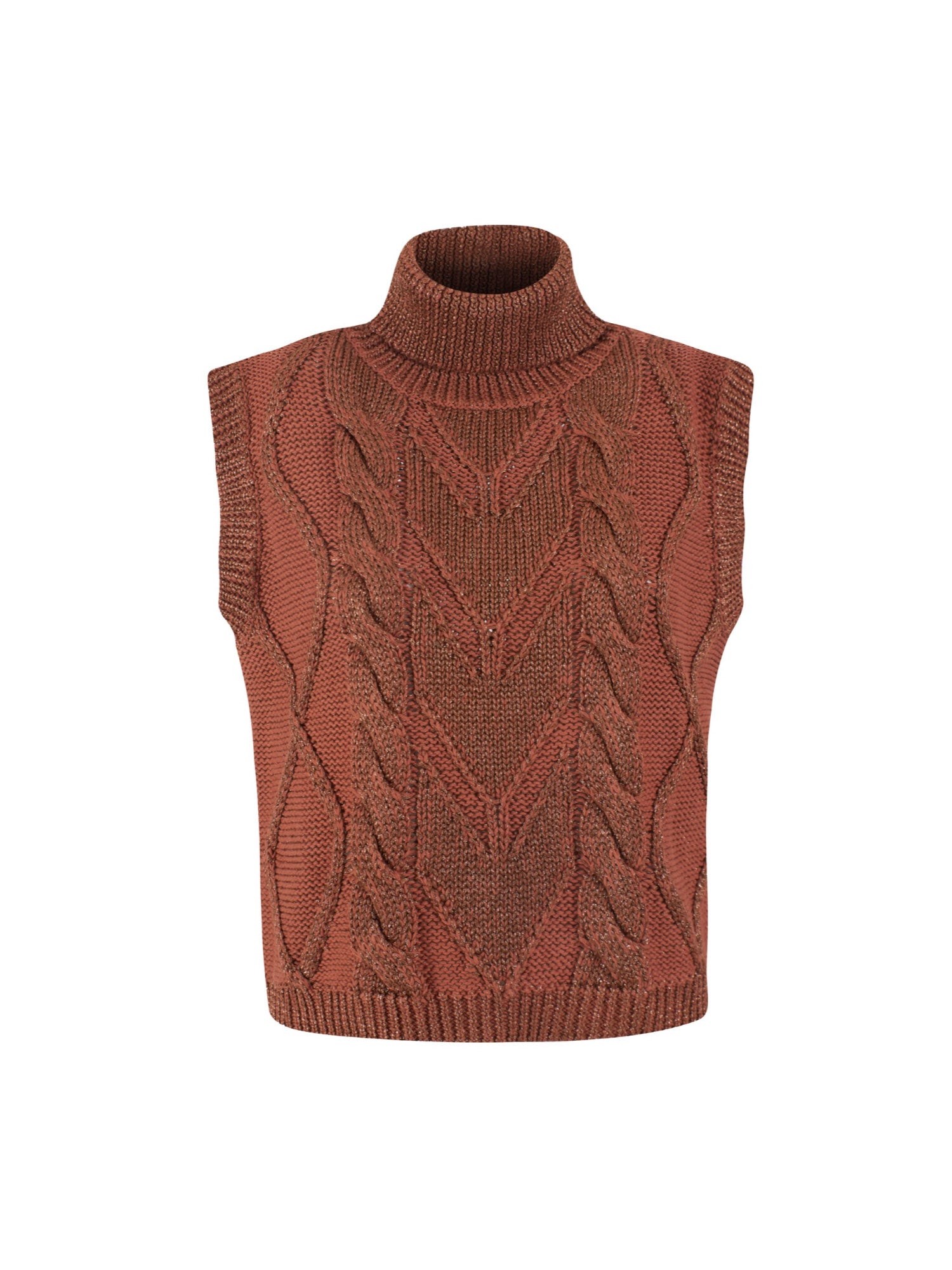 Gilet Marrone Yes-zee