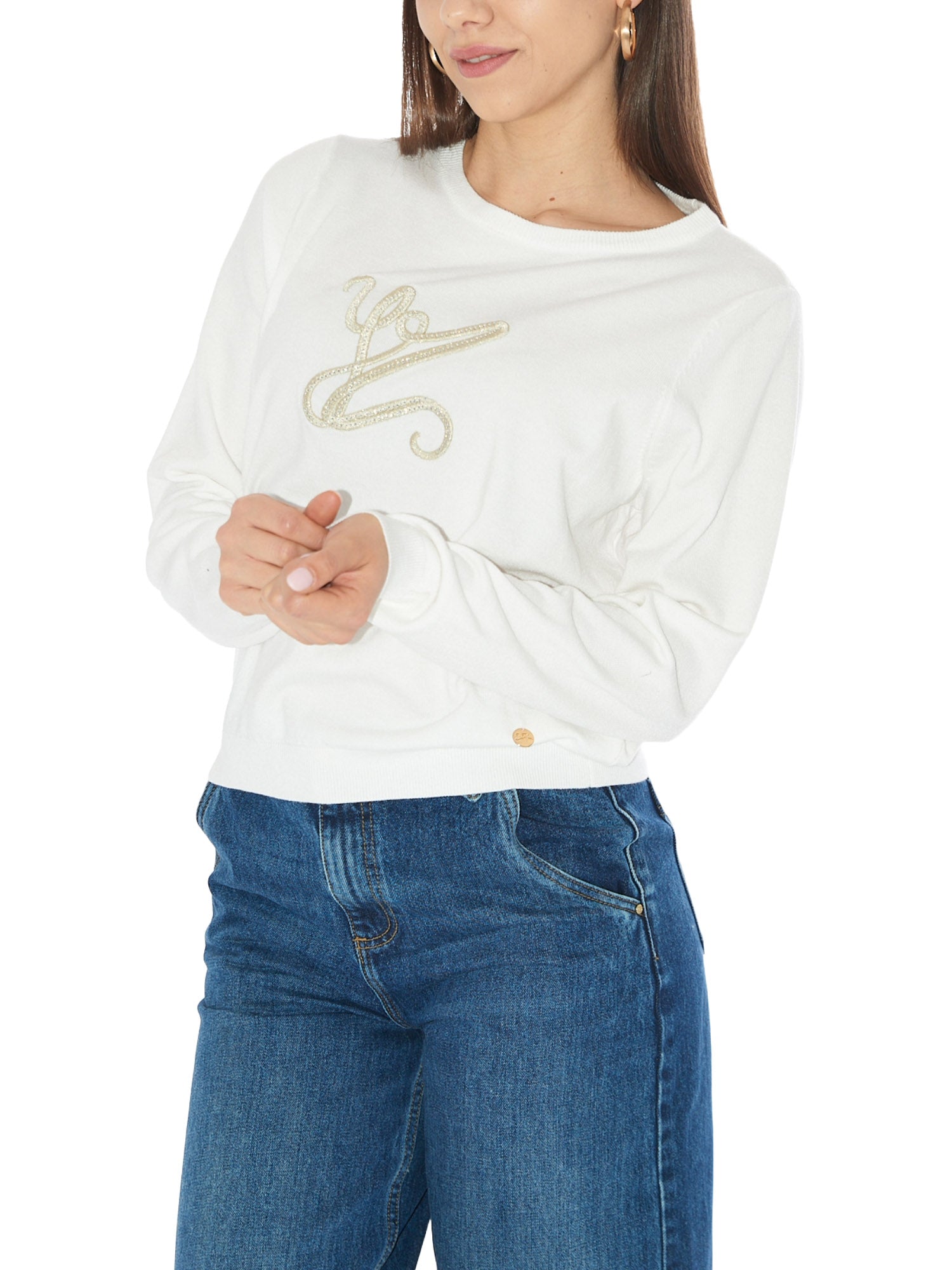 Maglioncini Avorio Yes-zee