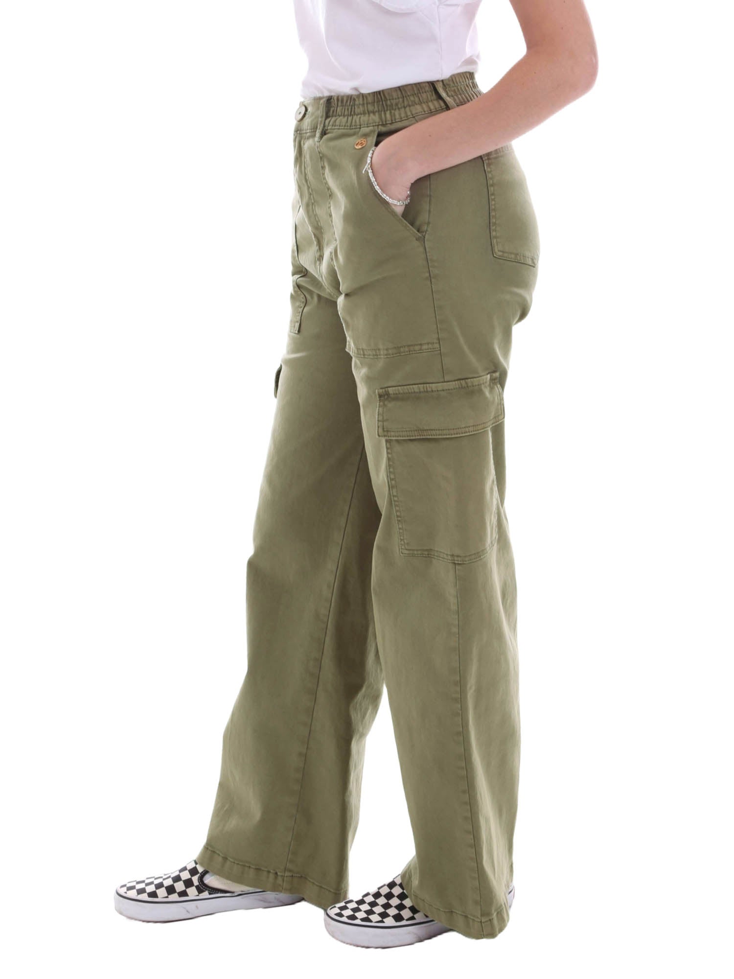 Pantaloni Verde Yes-zee