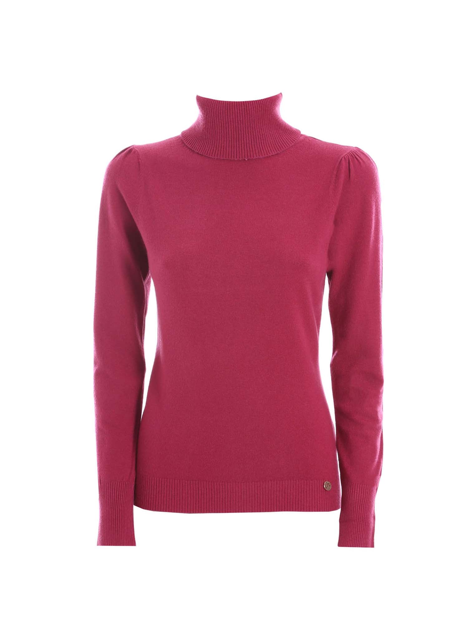 Maglie a collo alto Rosa Yes-zee