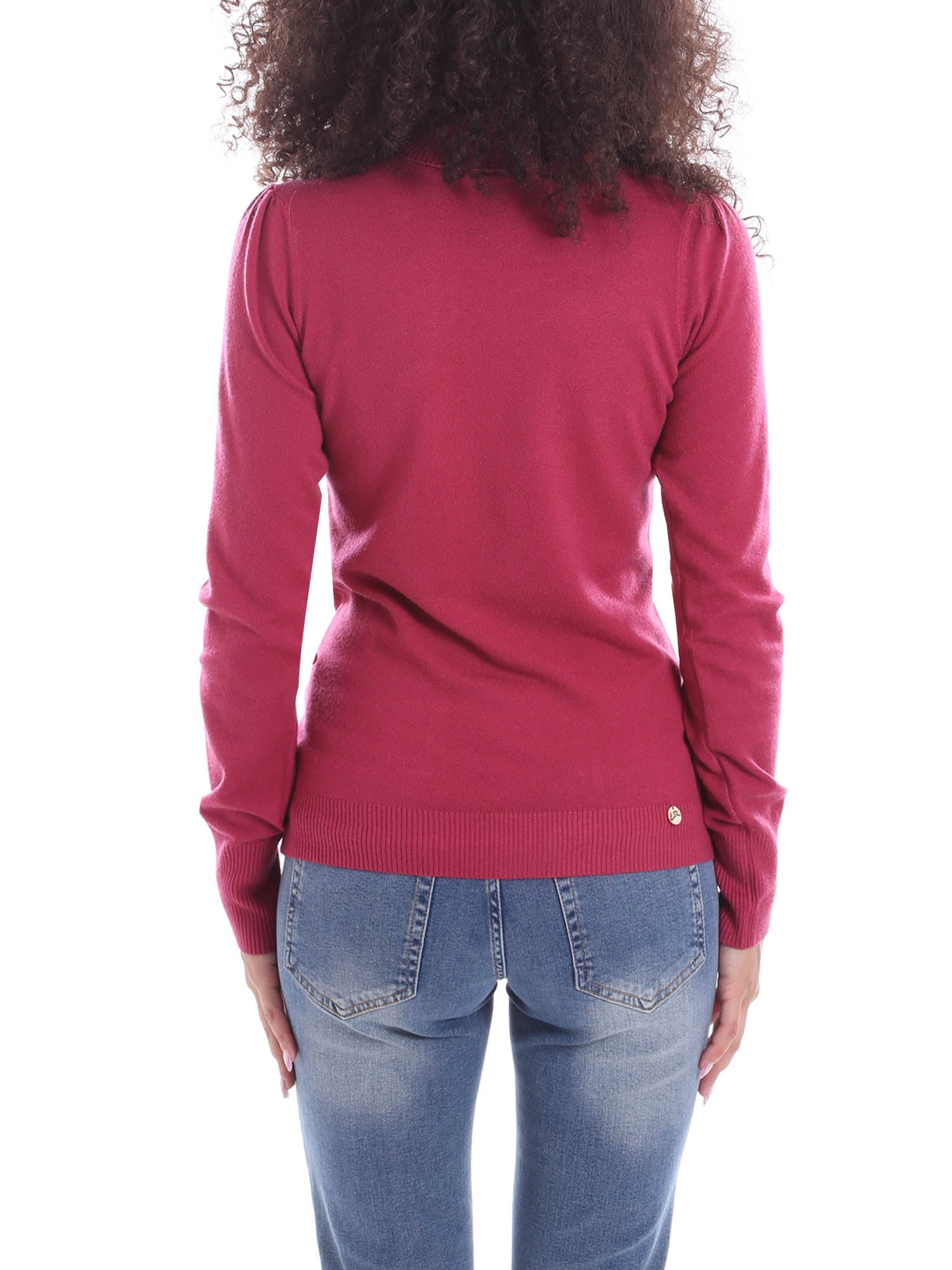 Maglie a collo alto Rosa Yes-zee