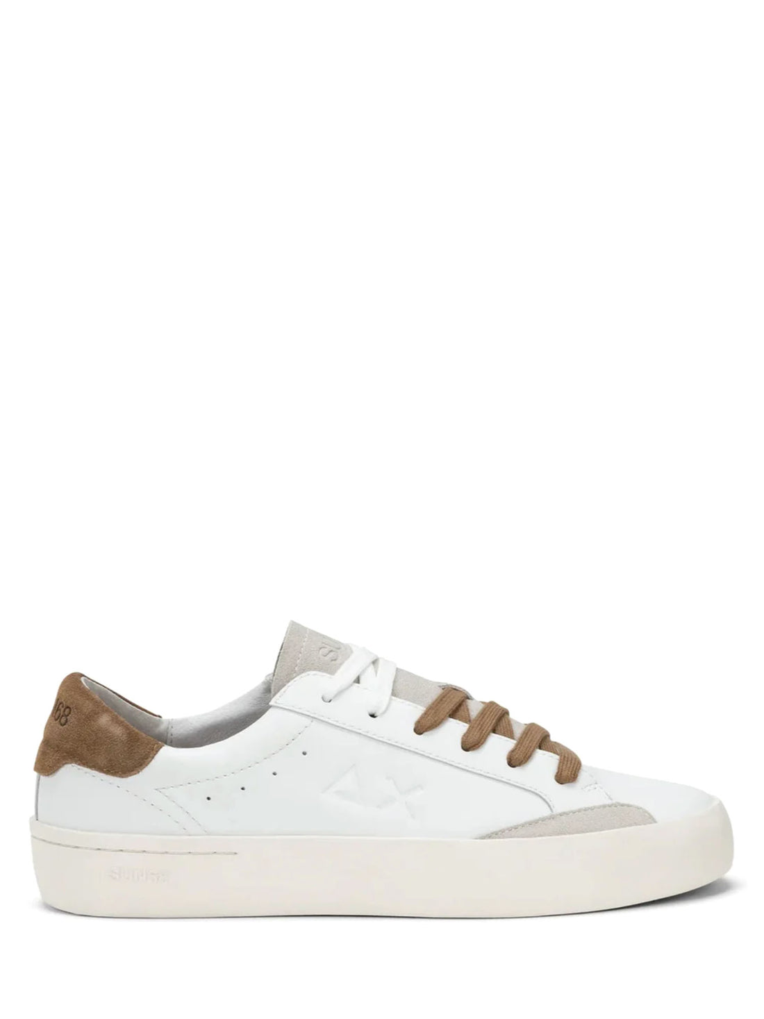 Sneakers Bianco Marrone Sun68