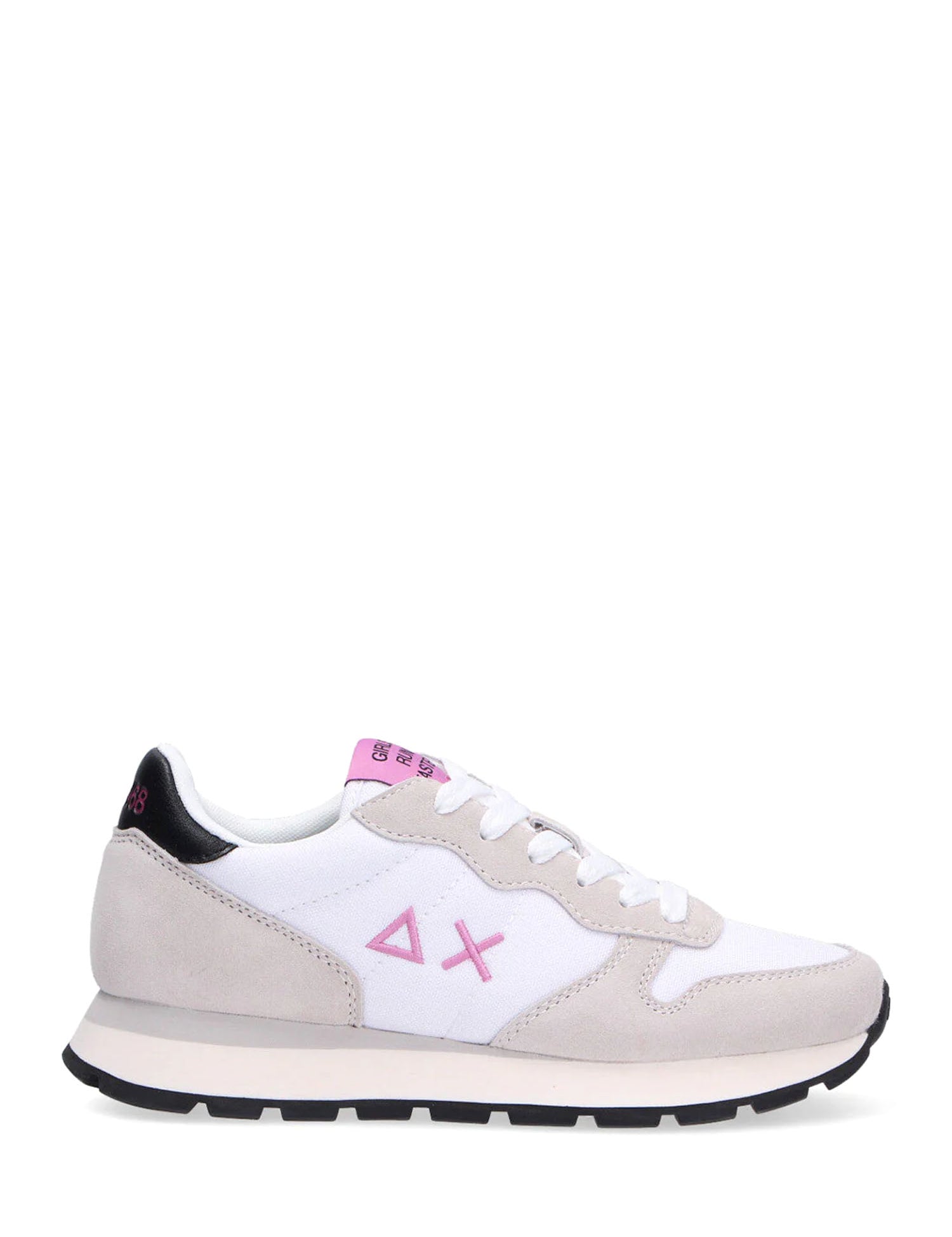 Sneakers Bianco Rosa Sun68