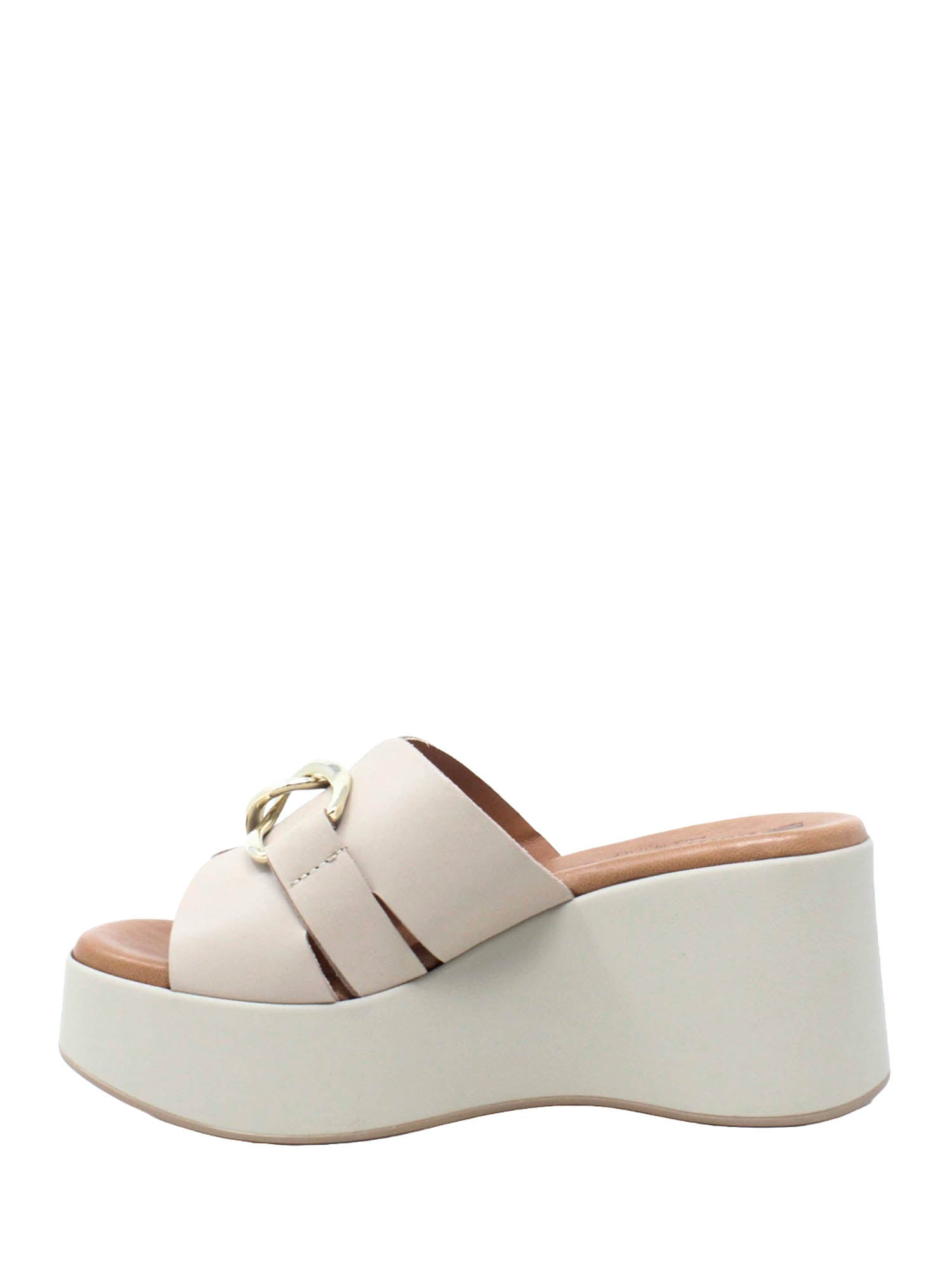 Sandali zeppa Tortora Susimoda