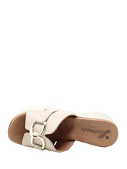 Sandali zeppa Tortora Susimoda