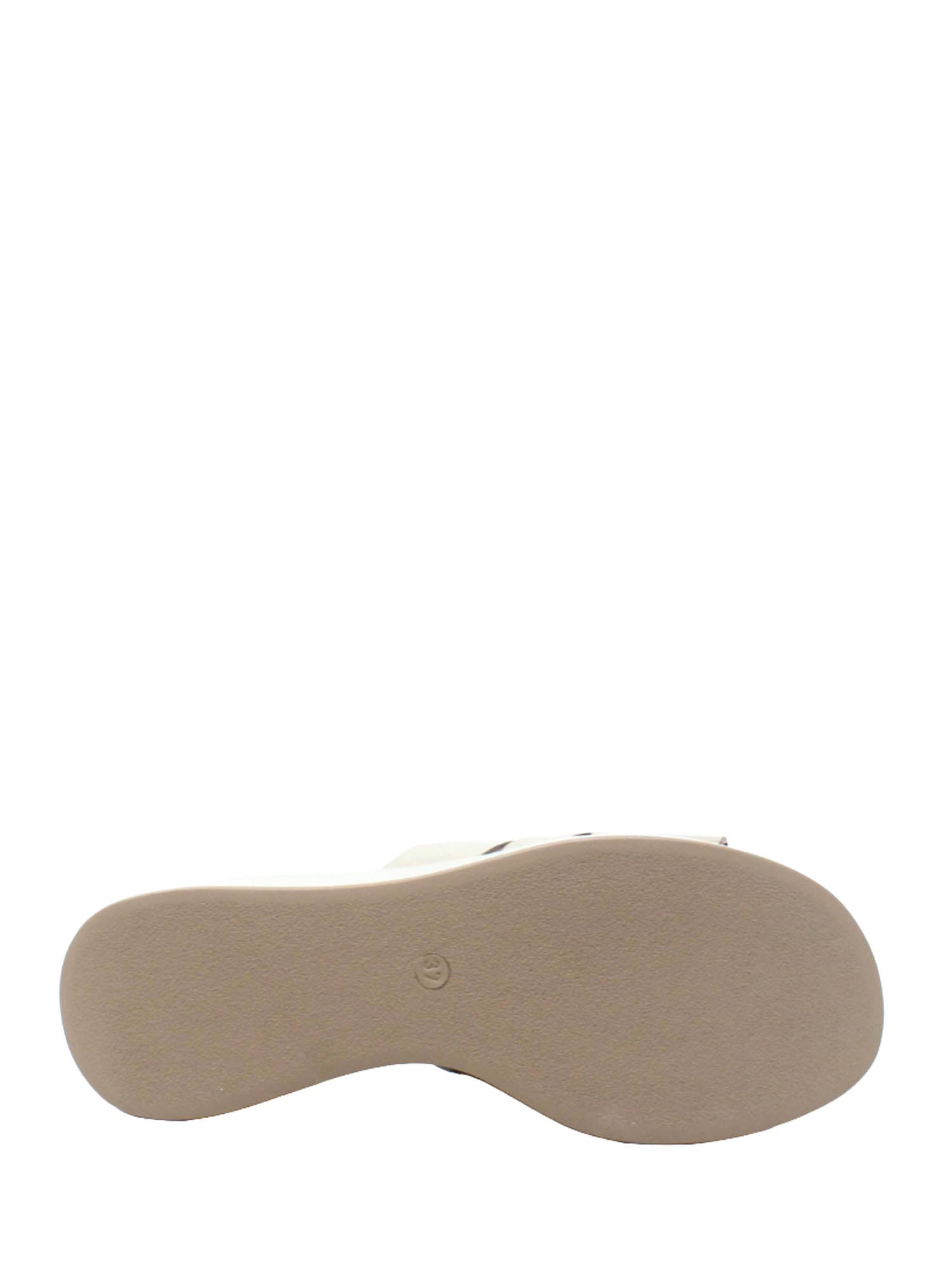 Sandali zeppa Tortora Susimoda