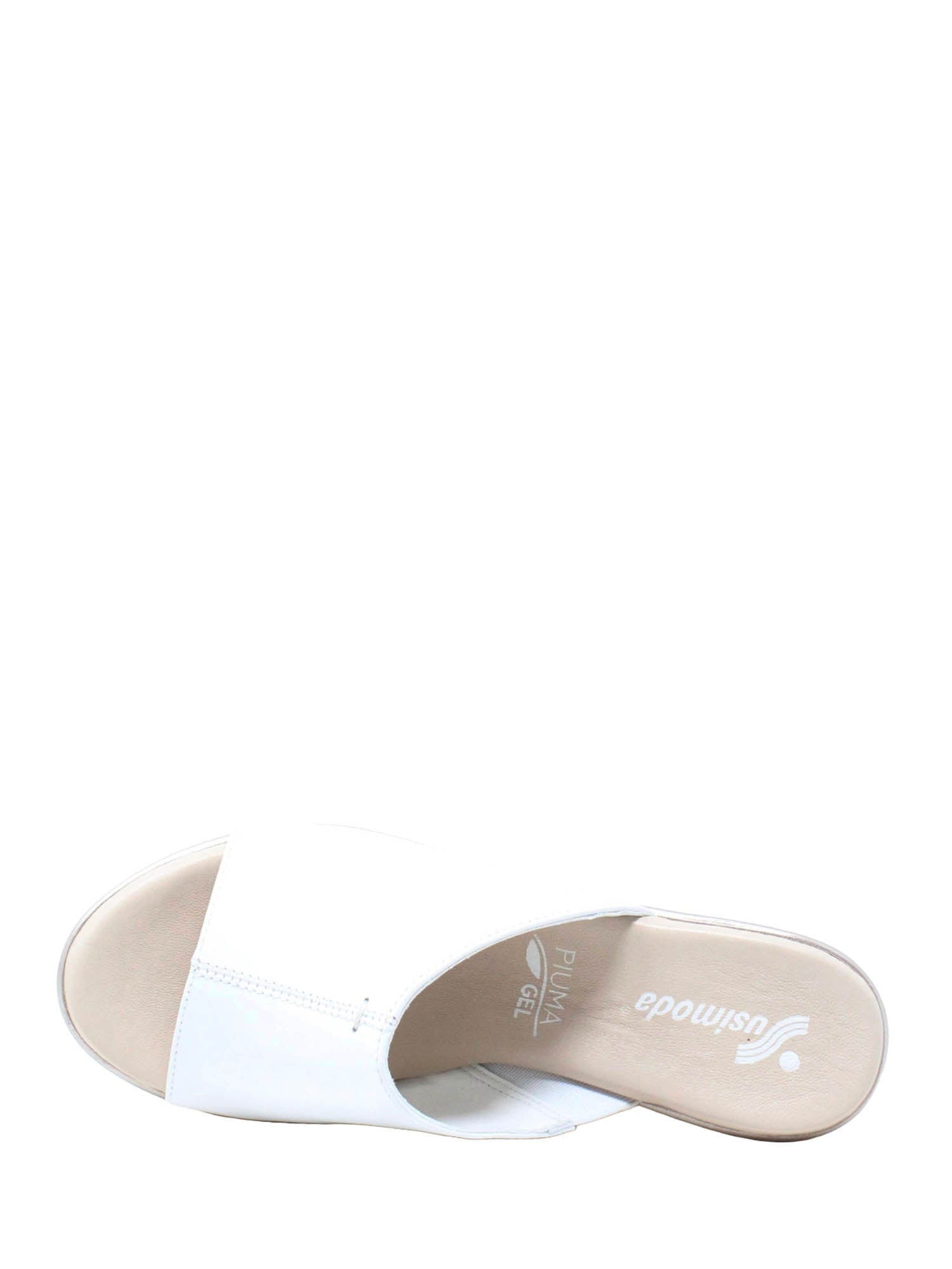 Sandali zeppa Bianco Susimoda