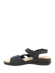 Sandali con strappi Blu Susimoda