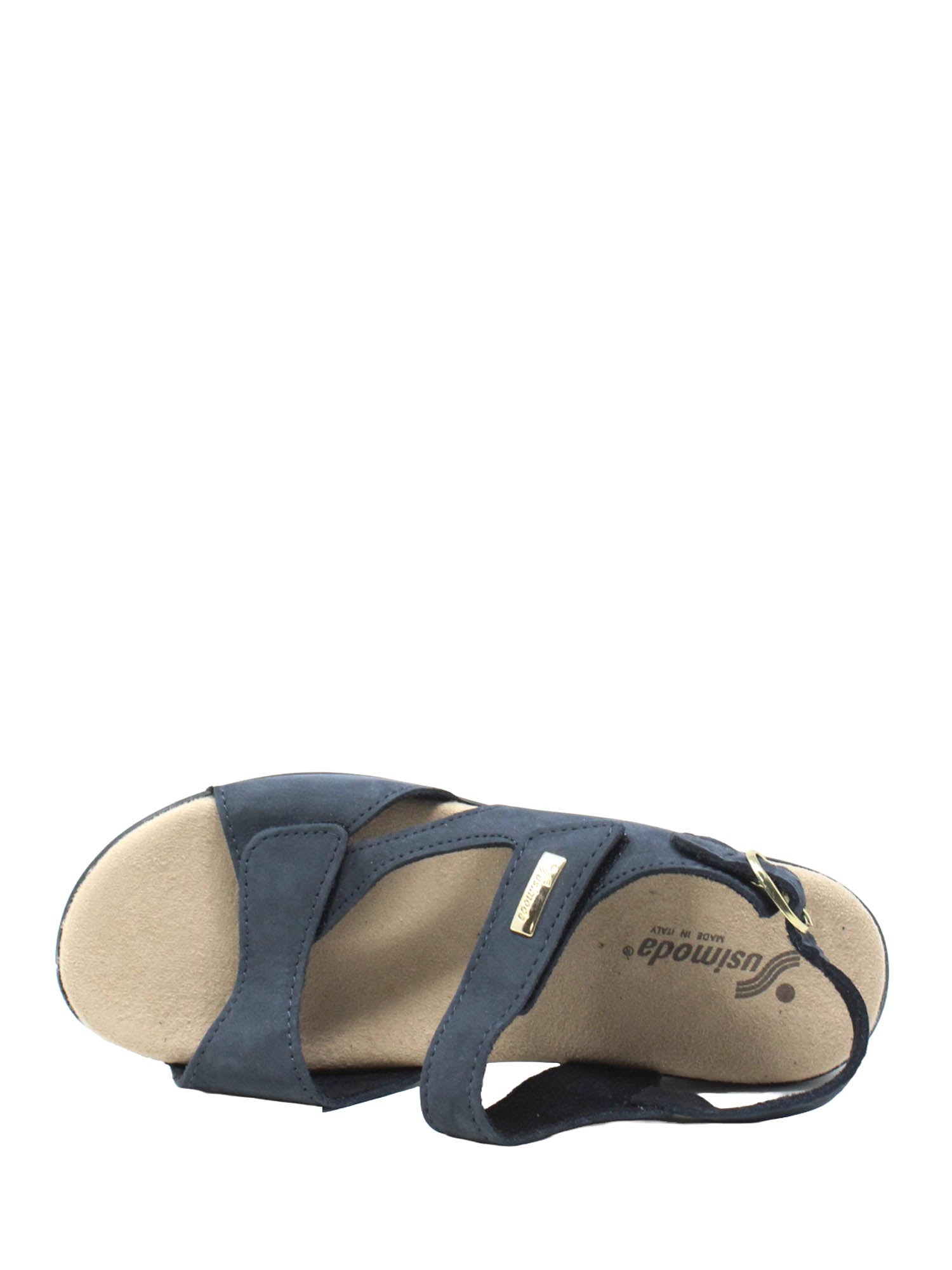 Sandali con strappi Blu Susimoda