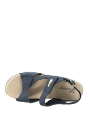 Sandali con strappi Blu Susimoda