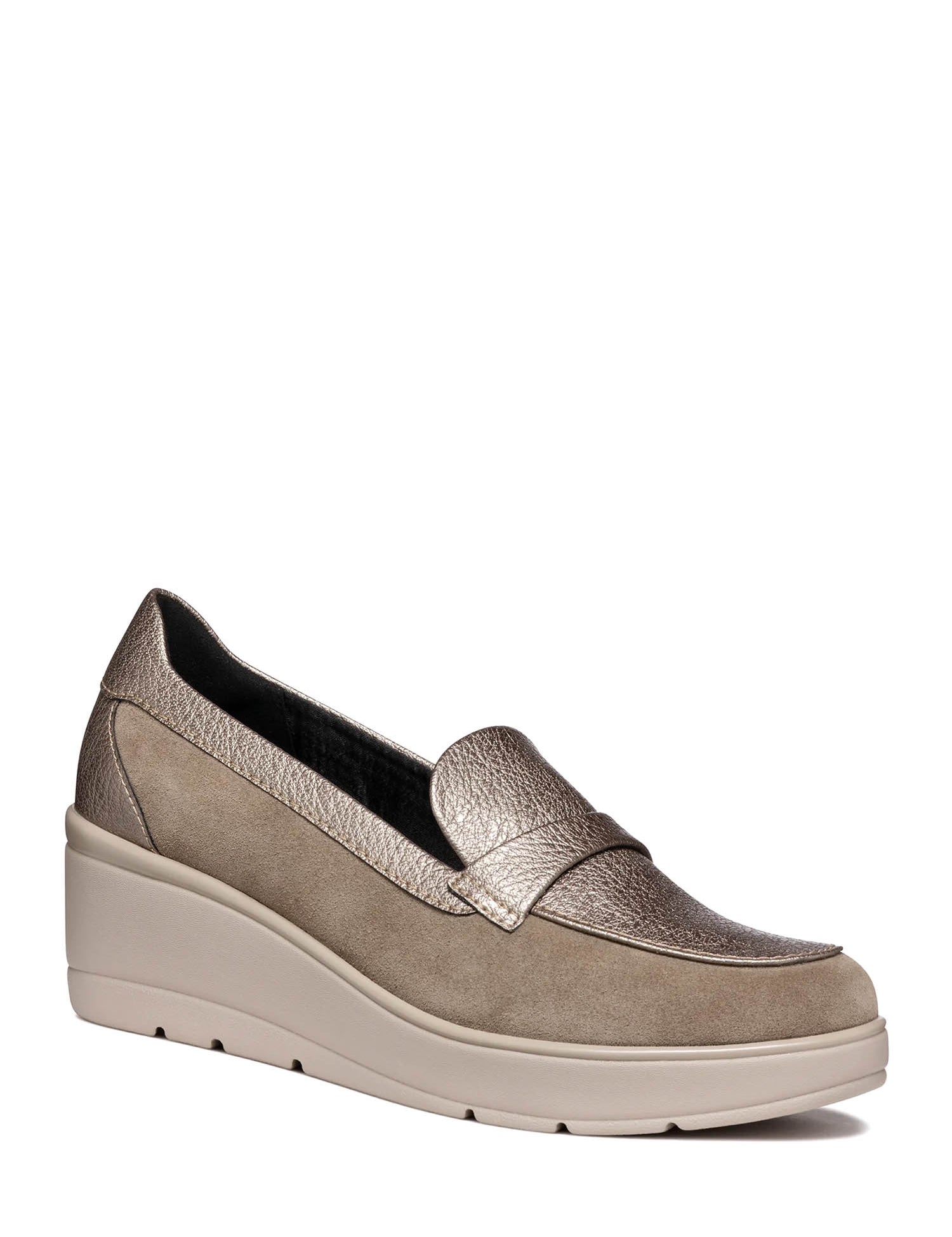 Mocassini Tortora Geox