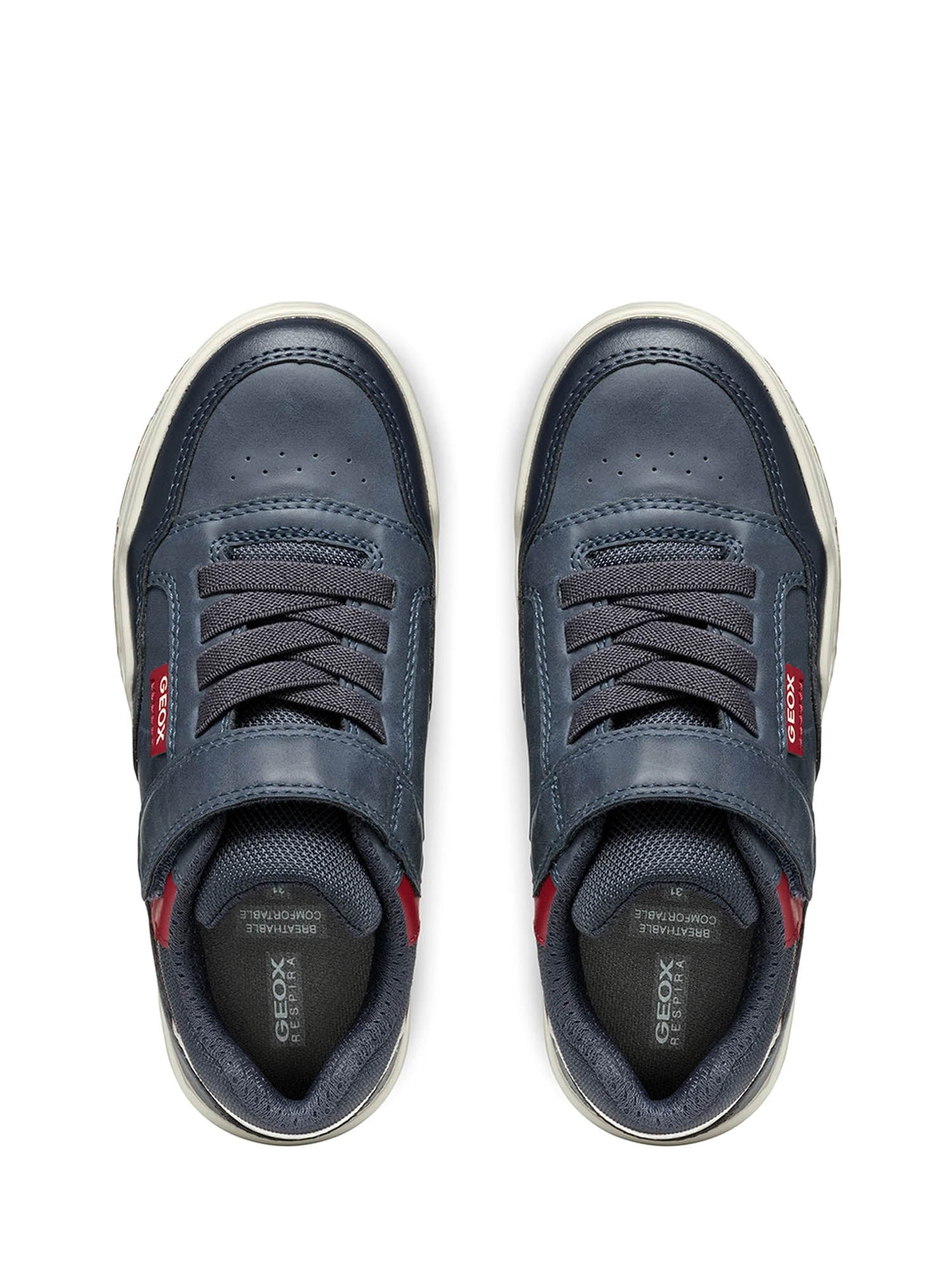 Scarpe con strappi Blu Geox