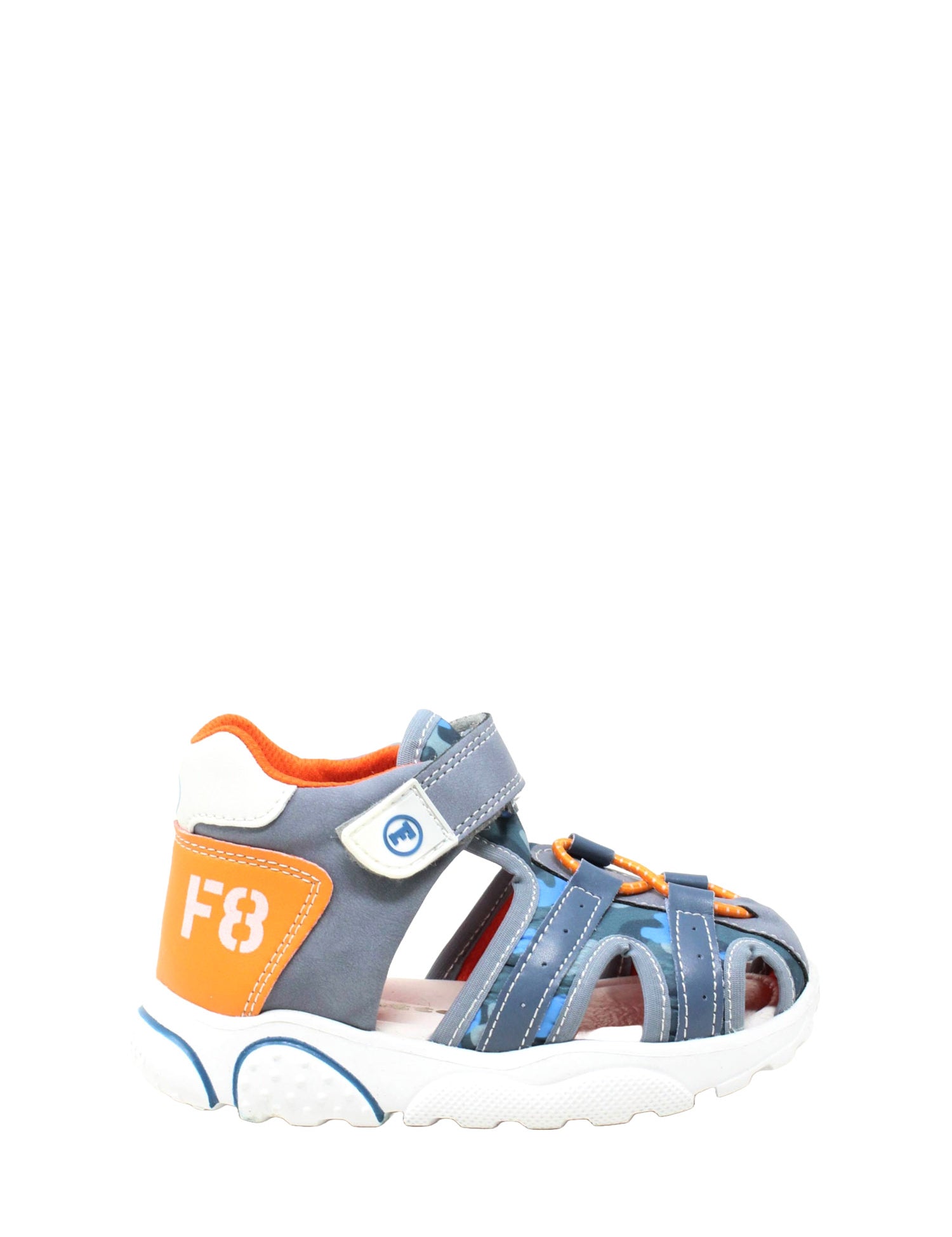 Sandali con strappi Blu Falcotto