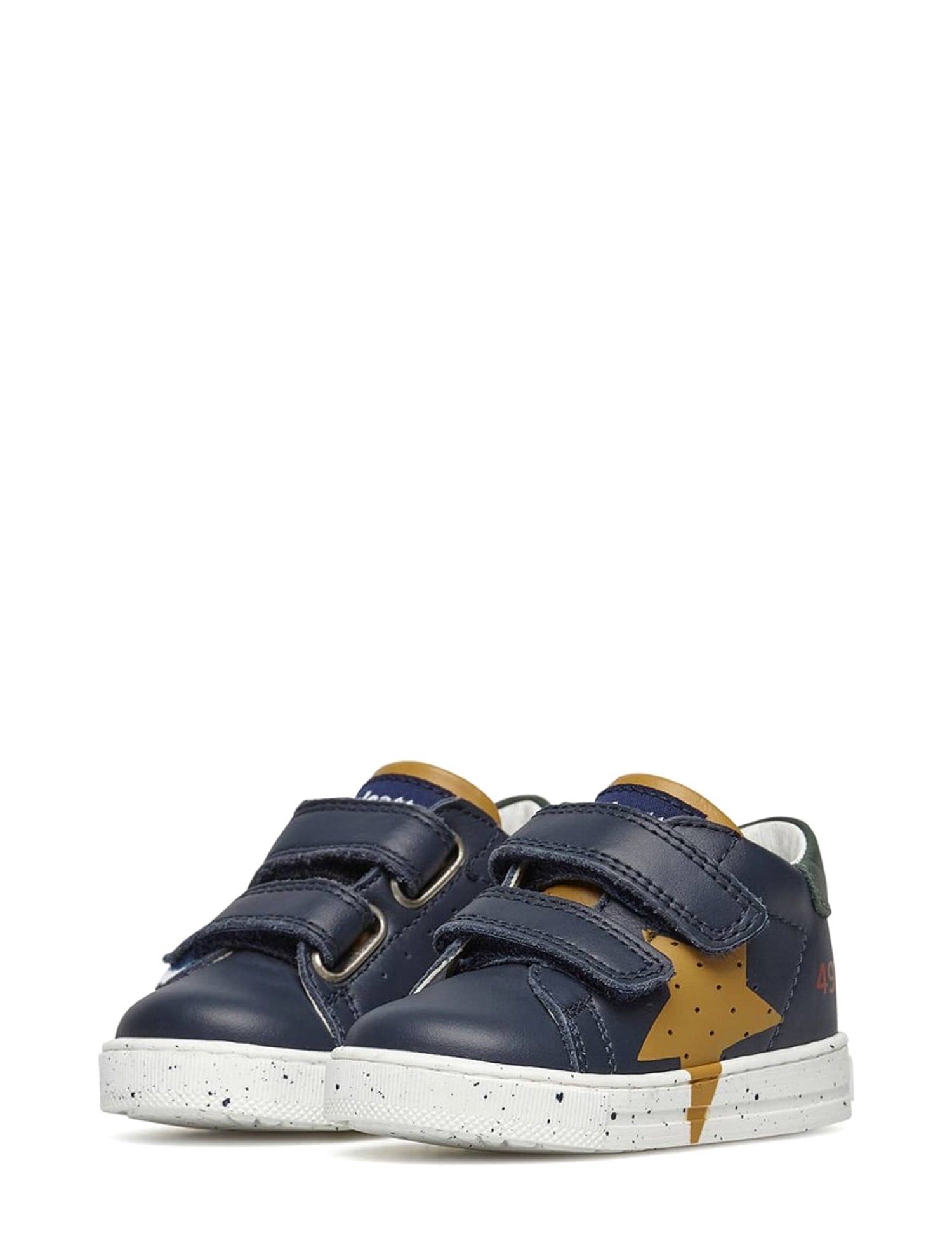 Scarpe con strappi Blu Giallo Falcotto