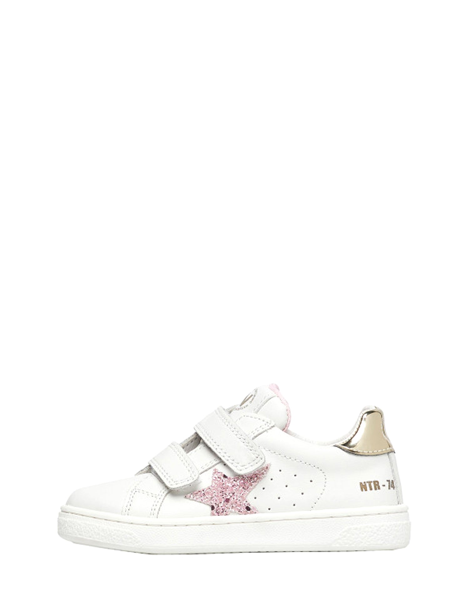 Scarpe con strappi Bianco Oro Naturino