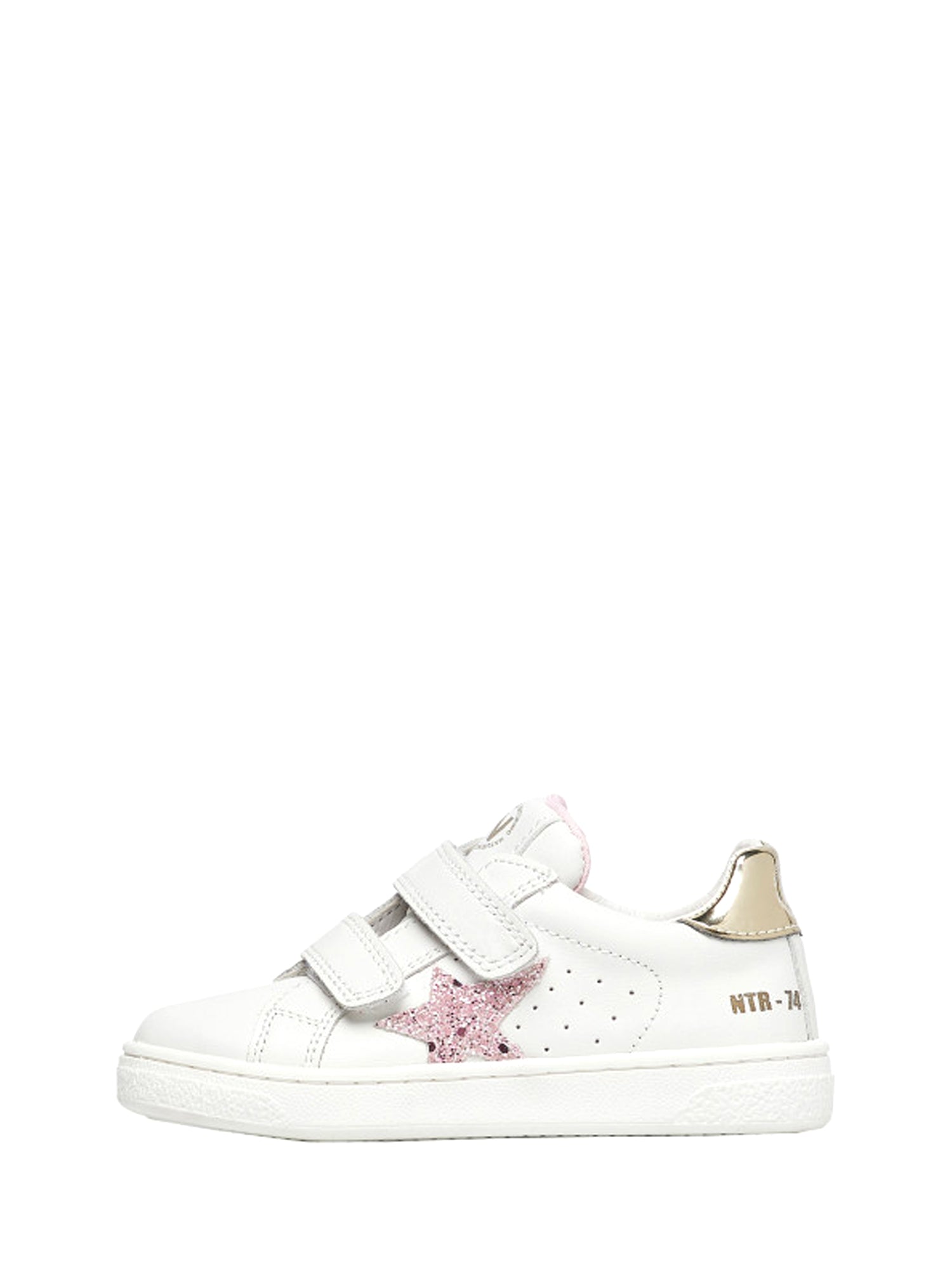 Scarpe con strappi Bianco Oro Naturino