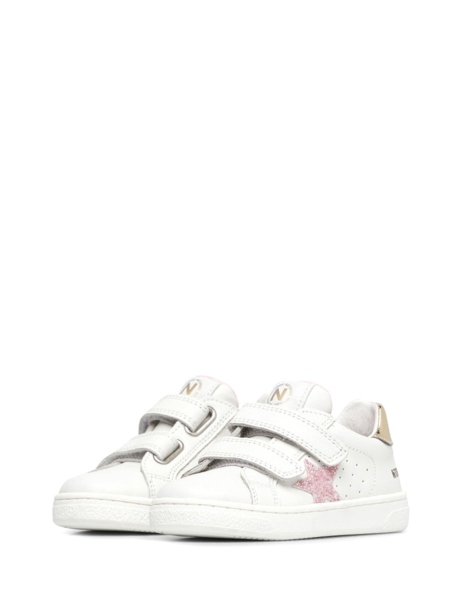 Scarpe con strappi Bianco Oro Naturino