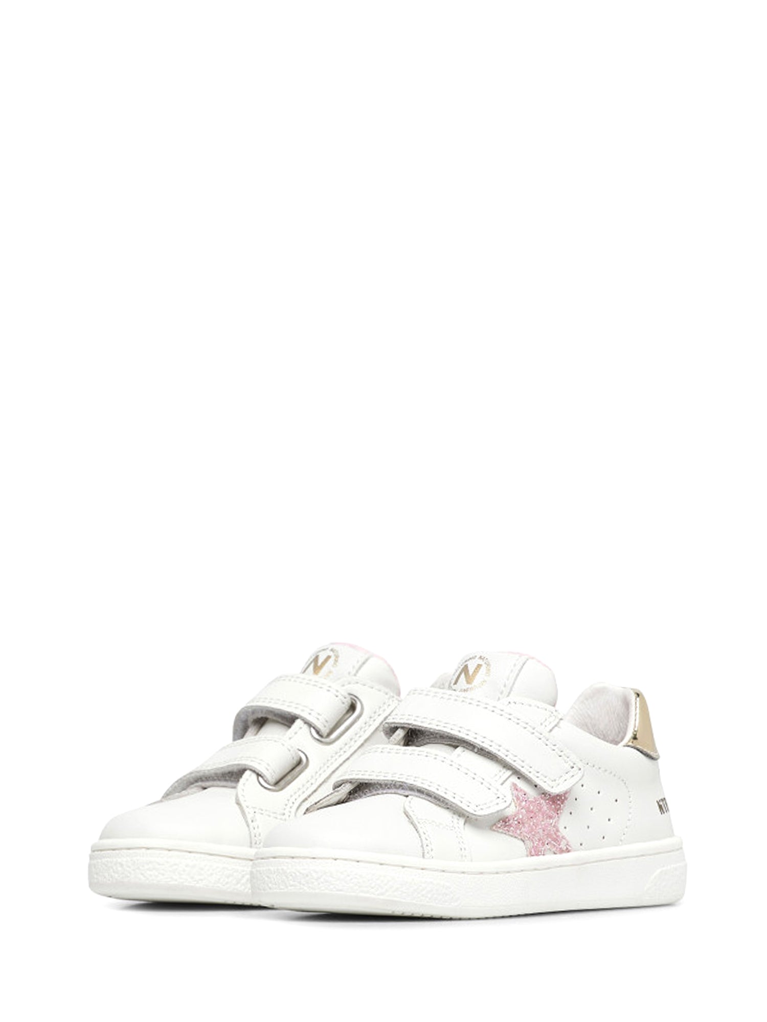 Scarpe con strappi Bianco Oro Naturino