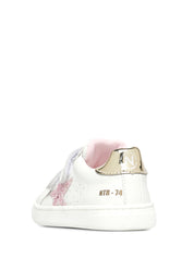 Scarpe con strappi Bianco Oro Naturino