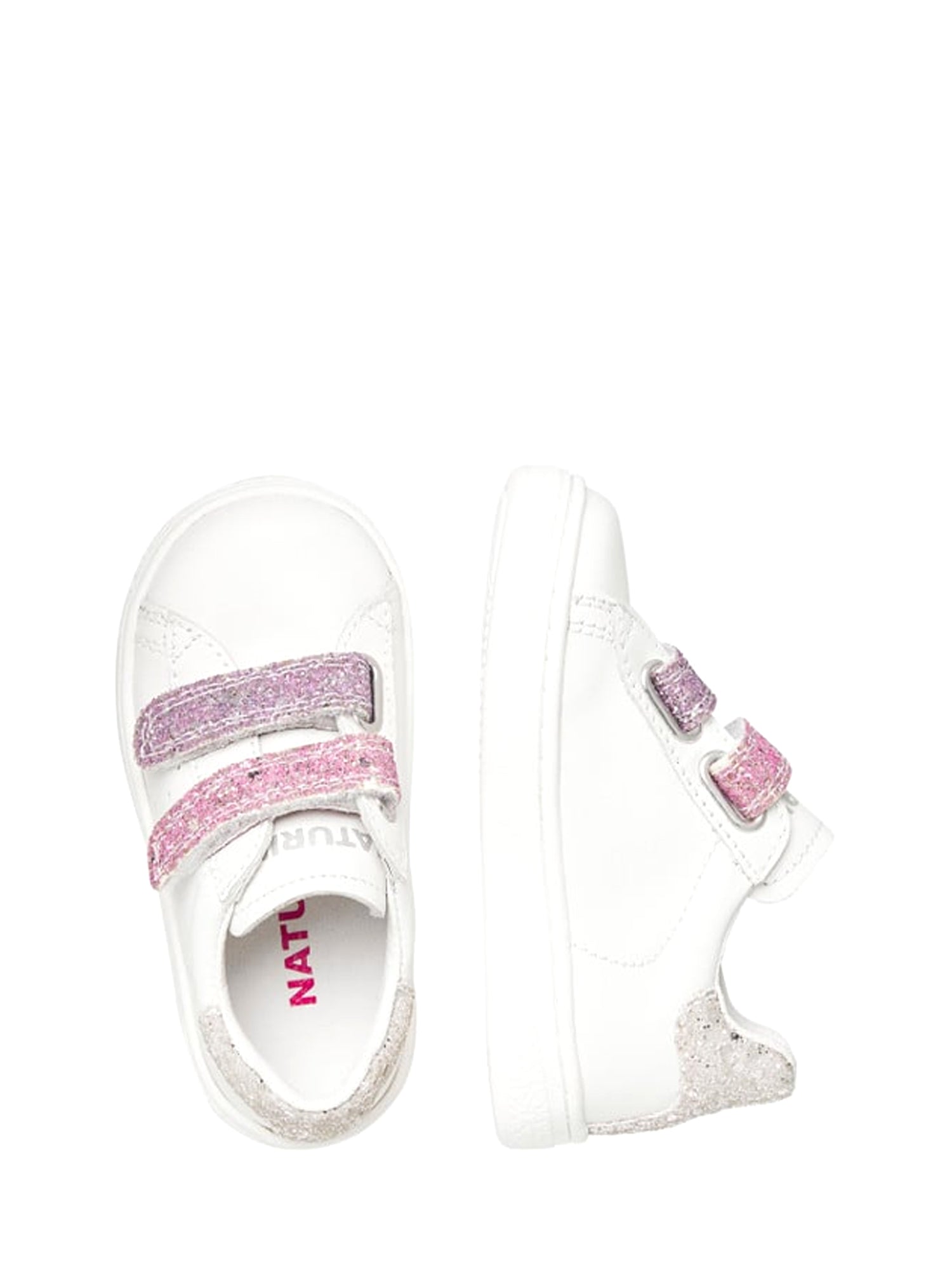 Scarpe con strappi Bianco Rosa Naturino