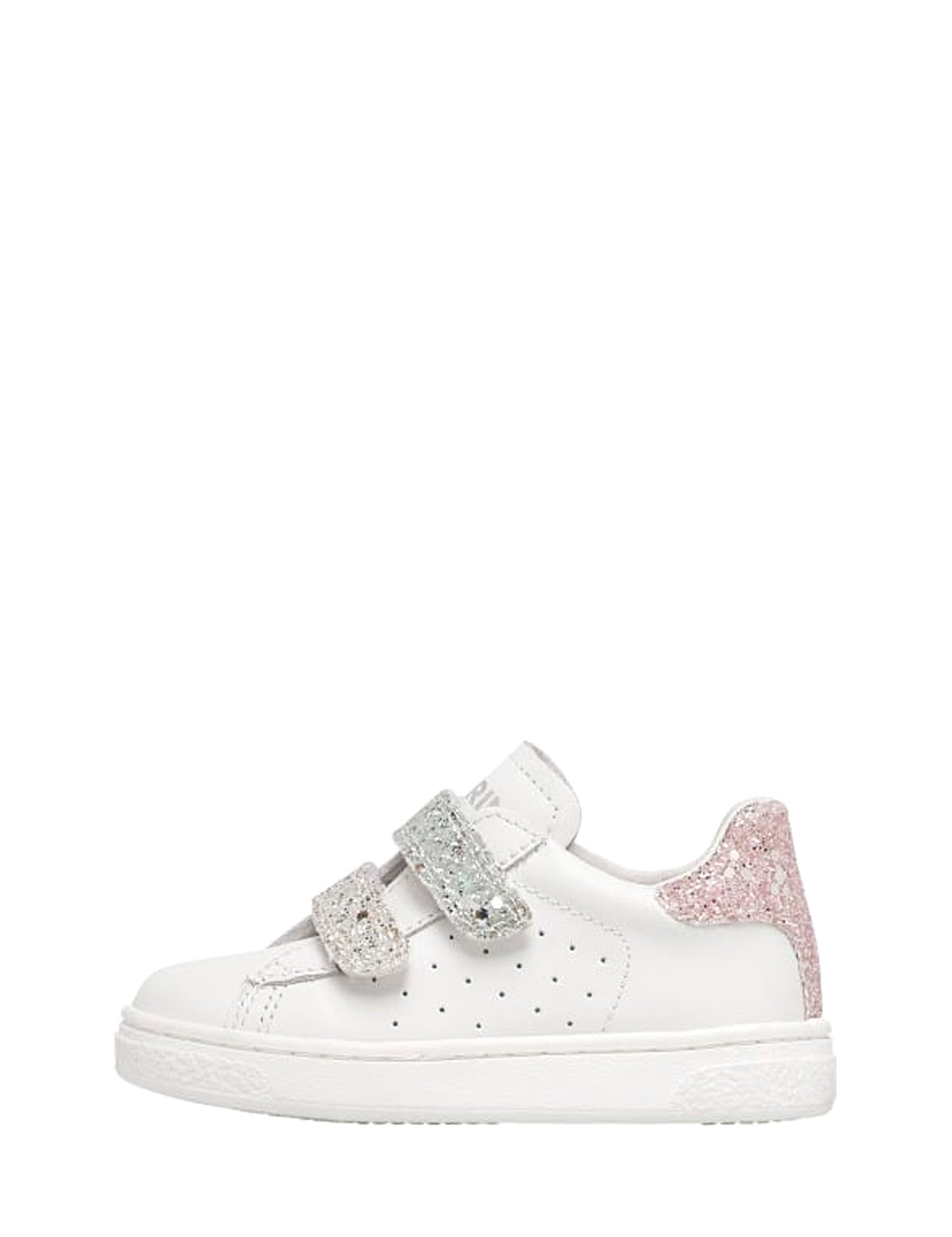 Scarpe con strappi Bianco Argento Naturino