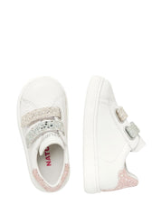 Scarpe con strappi Bianco Argento Naturino