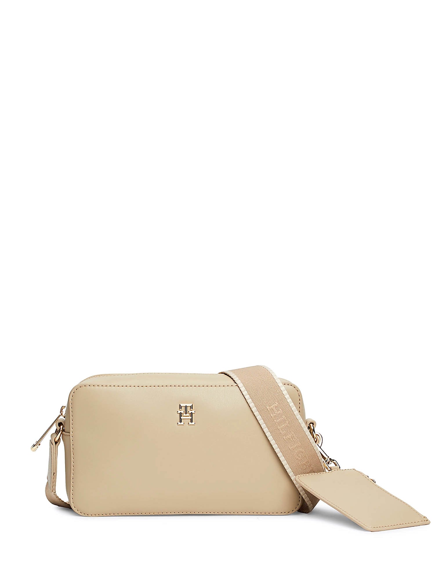 Tracolla Beige Tommy Hilfiger