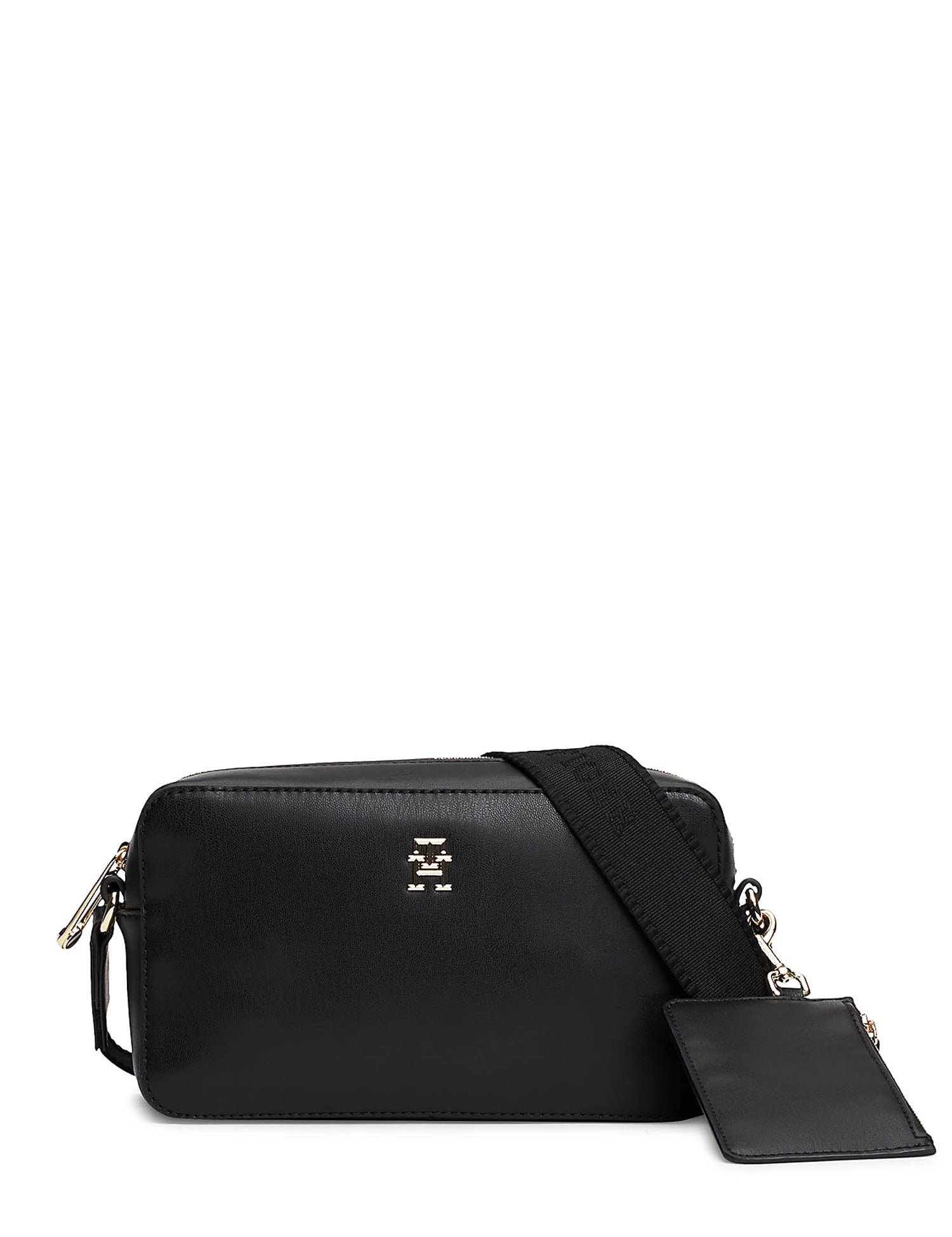 Tracolla Nero Tommy Hilfiger