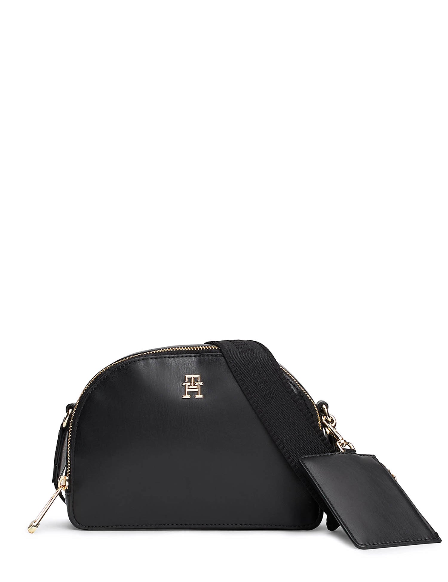 Tracolla Nero Tommy Hilfiger