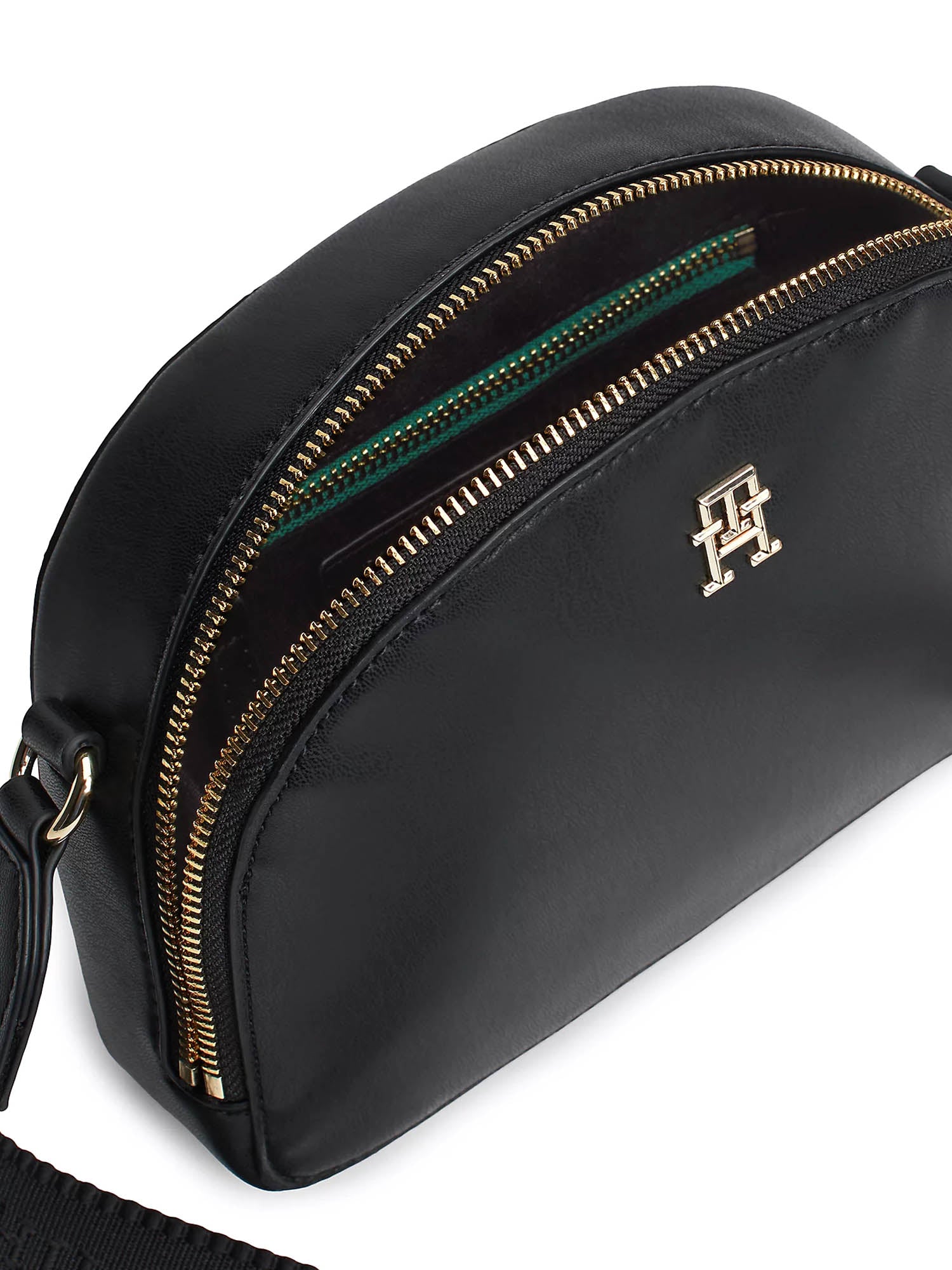 Tracolla Nero Tommy Hilfiger