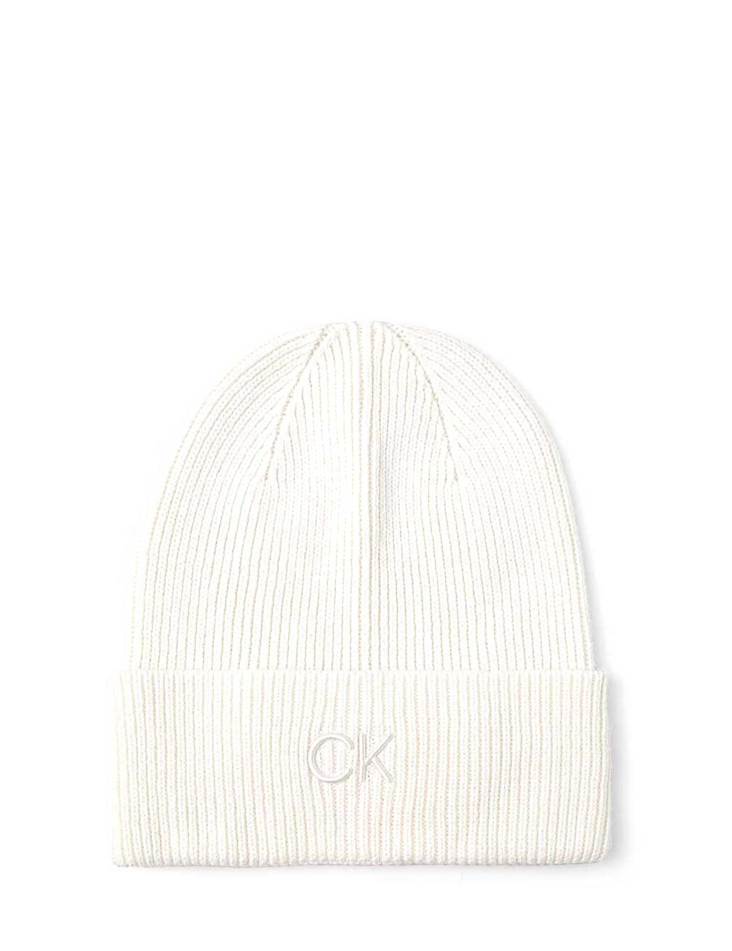 Cappelli Bianco Calvin Klein