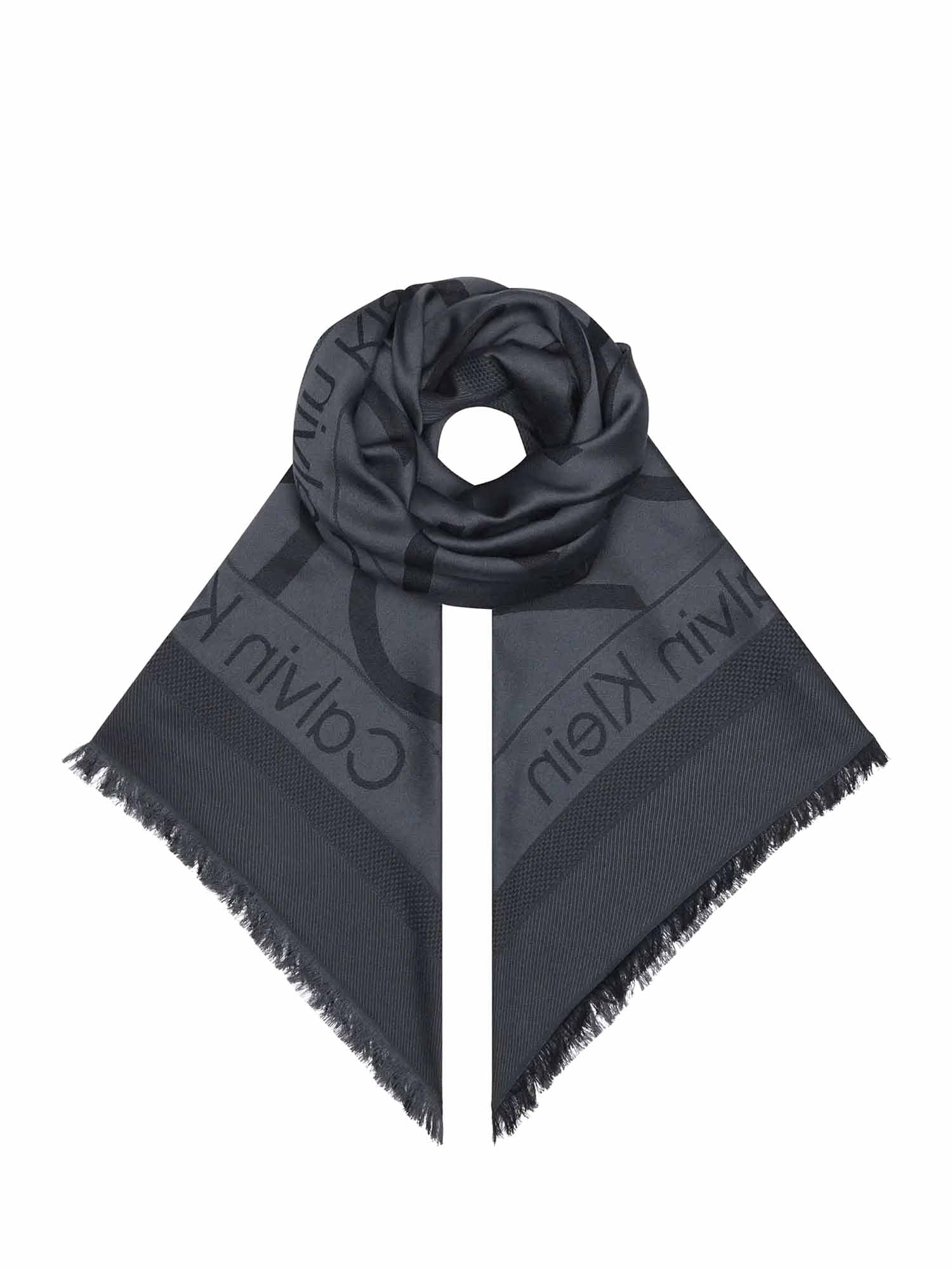 Foulard Nero Calvin Klein