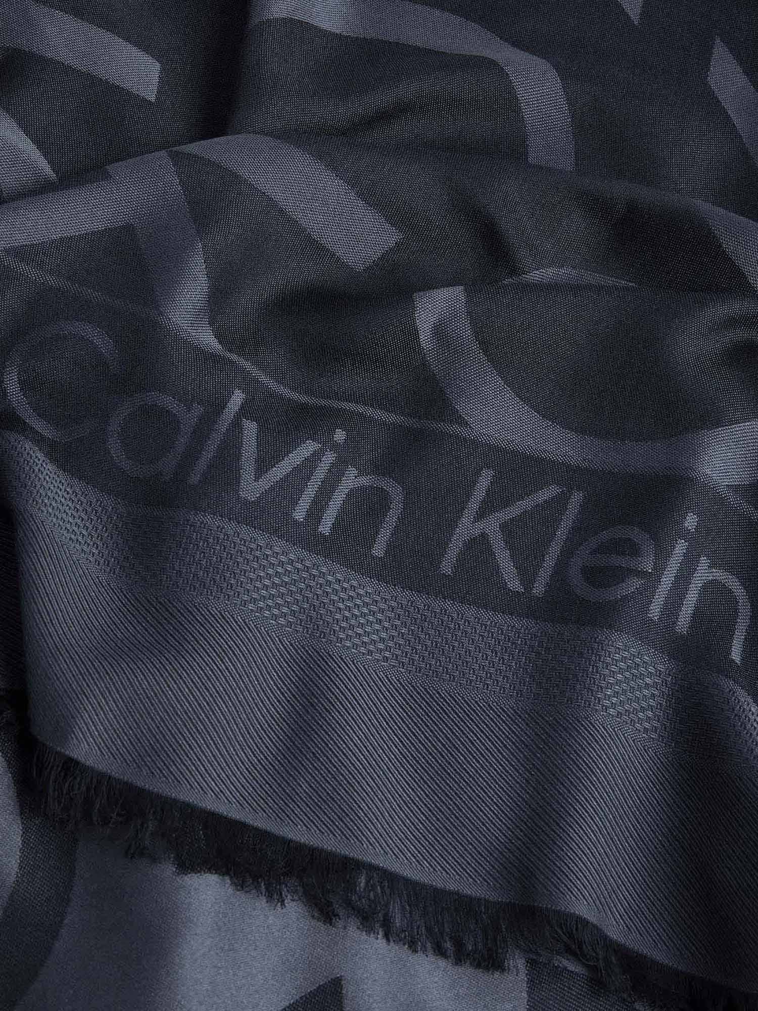 Foulard Nero Calvin Klein