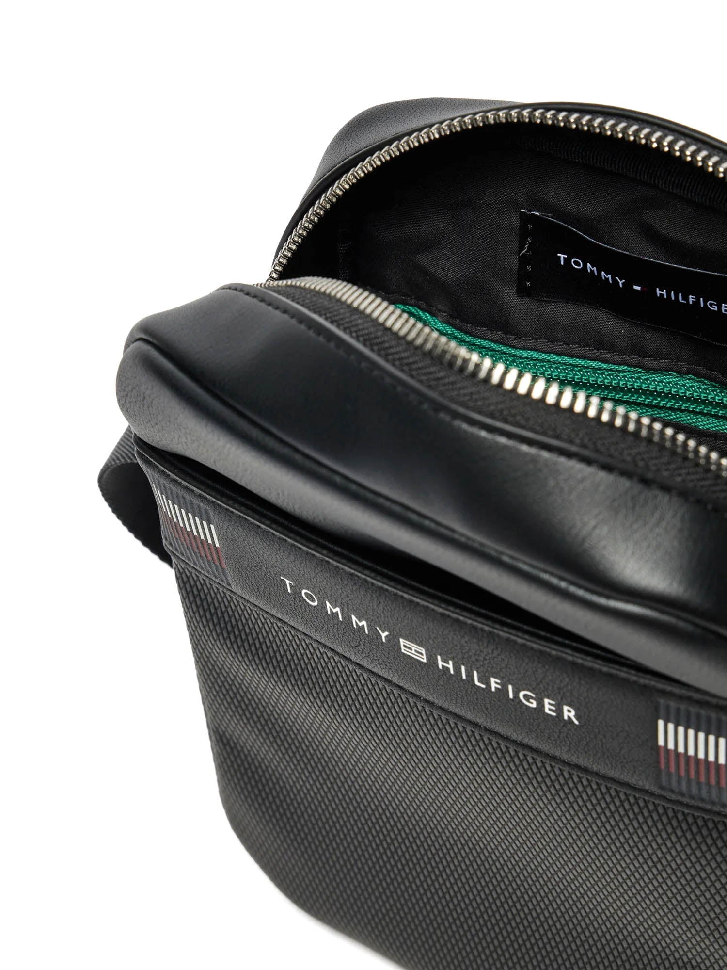 Tracolla Nero Tommy Hilfiger