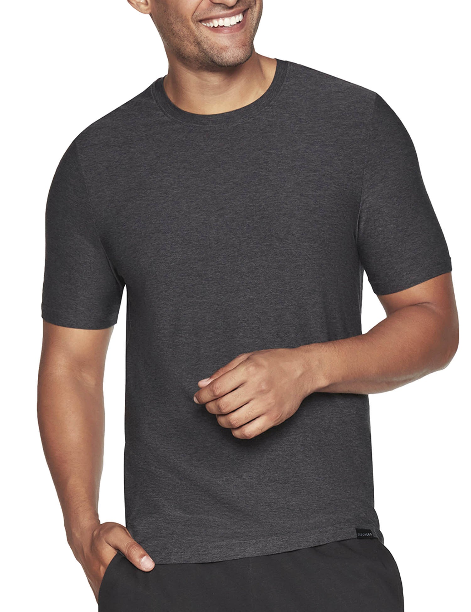 T-shirt Grigio Skechers