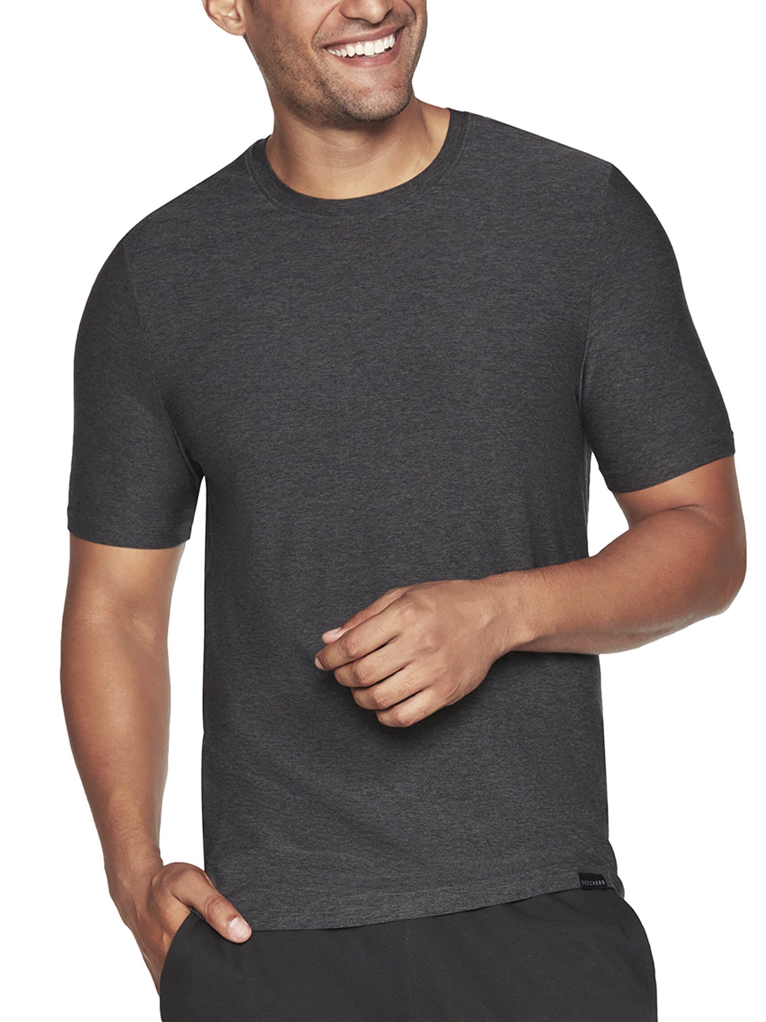 T-shirt Grigio Skechers