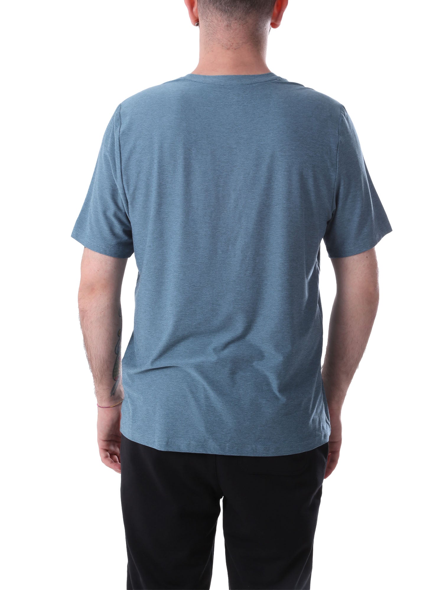 T-shirt Blu Skechers