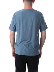 T-shirt Blu Skechers