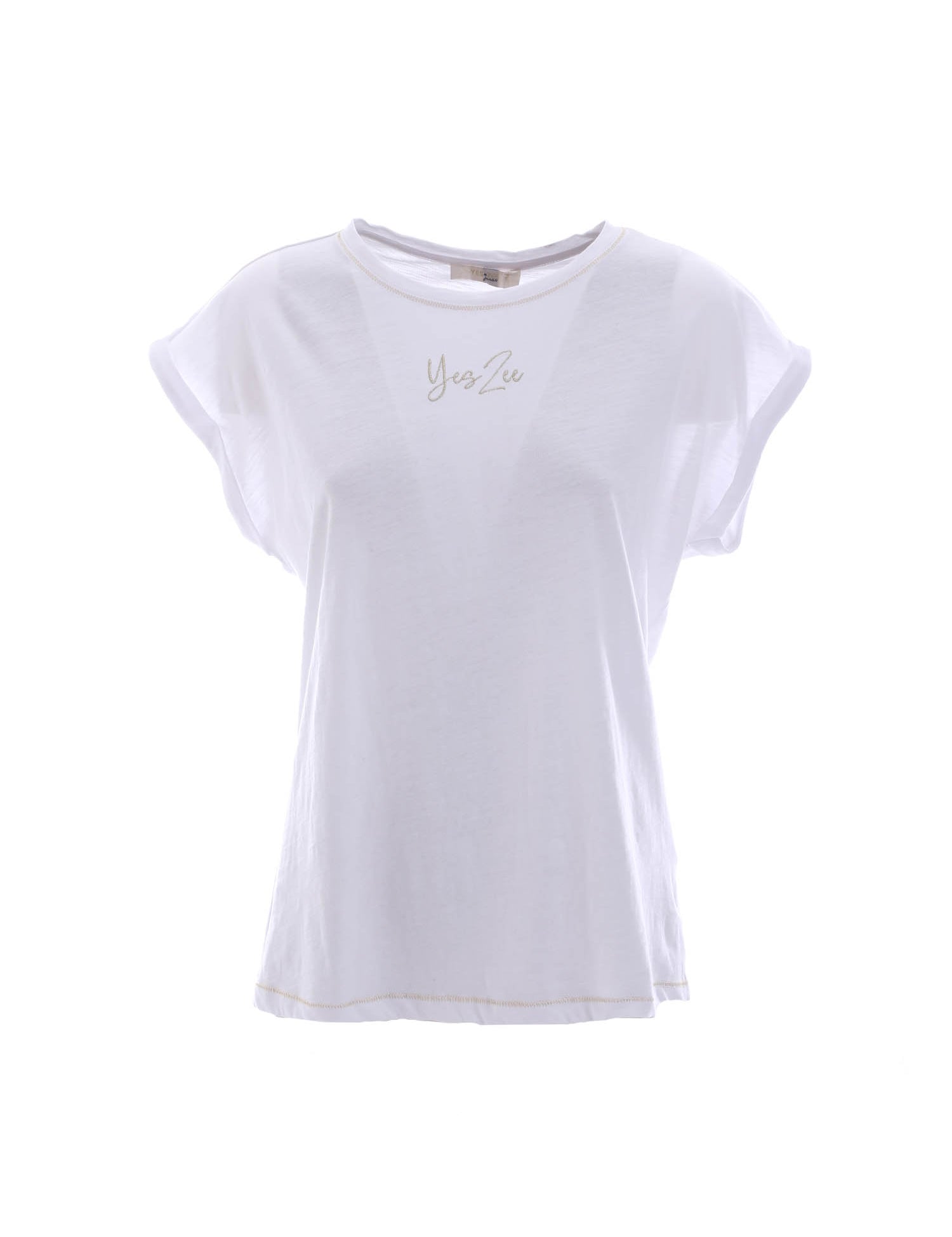 T-shirt Bianco Yes-zee