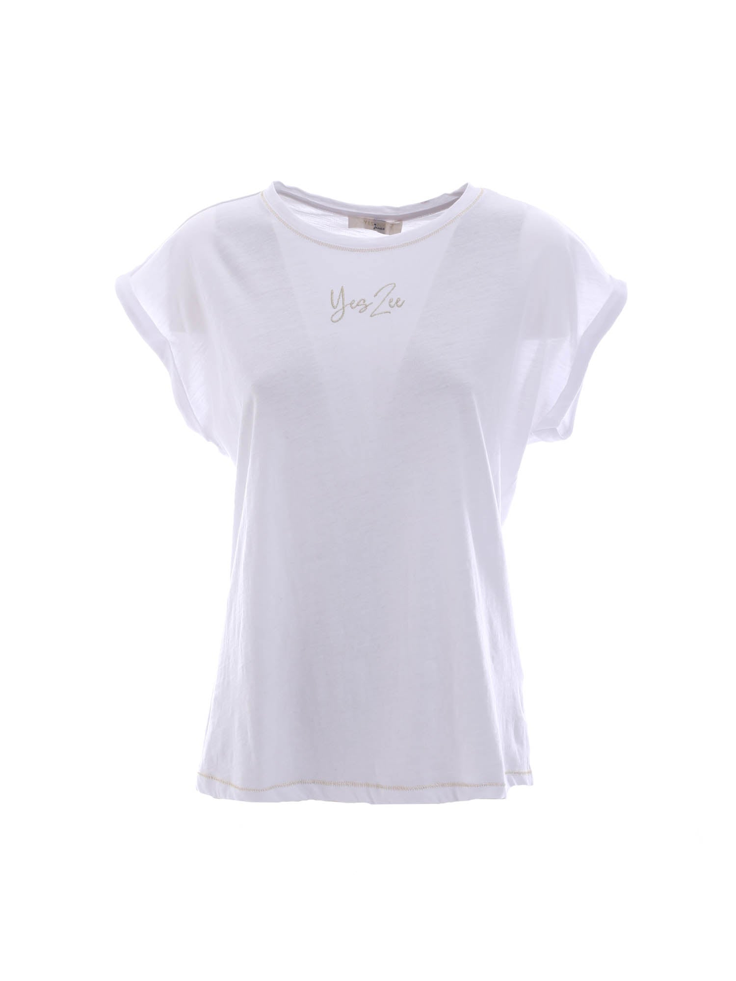 T-shirt Bianco Yes-zee