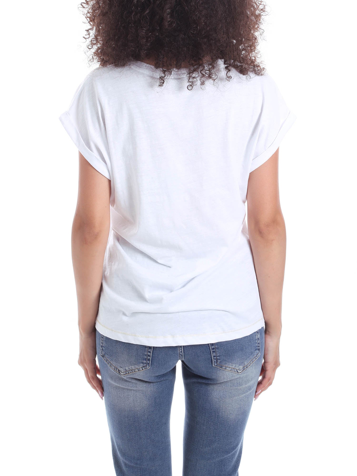 T-shirt Bianco Yes-zee