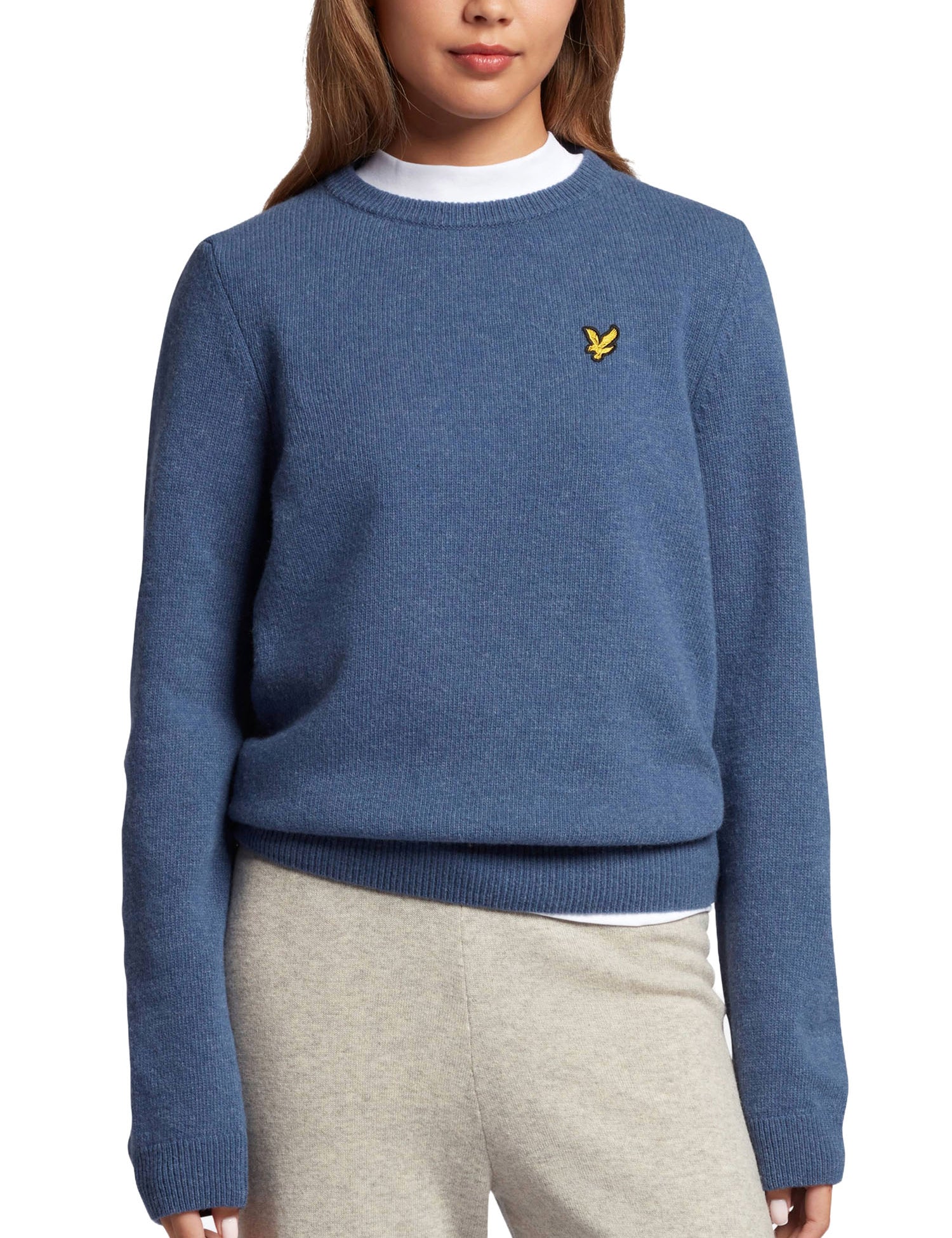 Maglioni Blu Chiaro Lyle & Scott