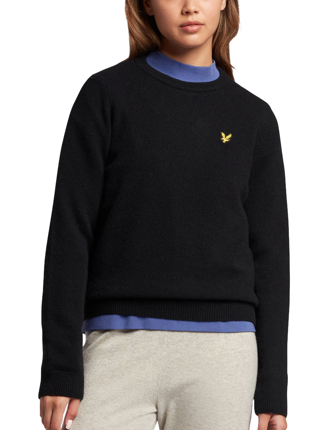 Maglioni Nero Lyle & Scott