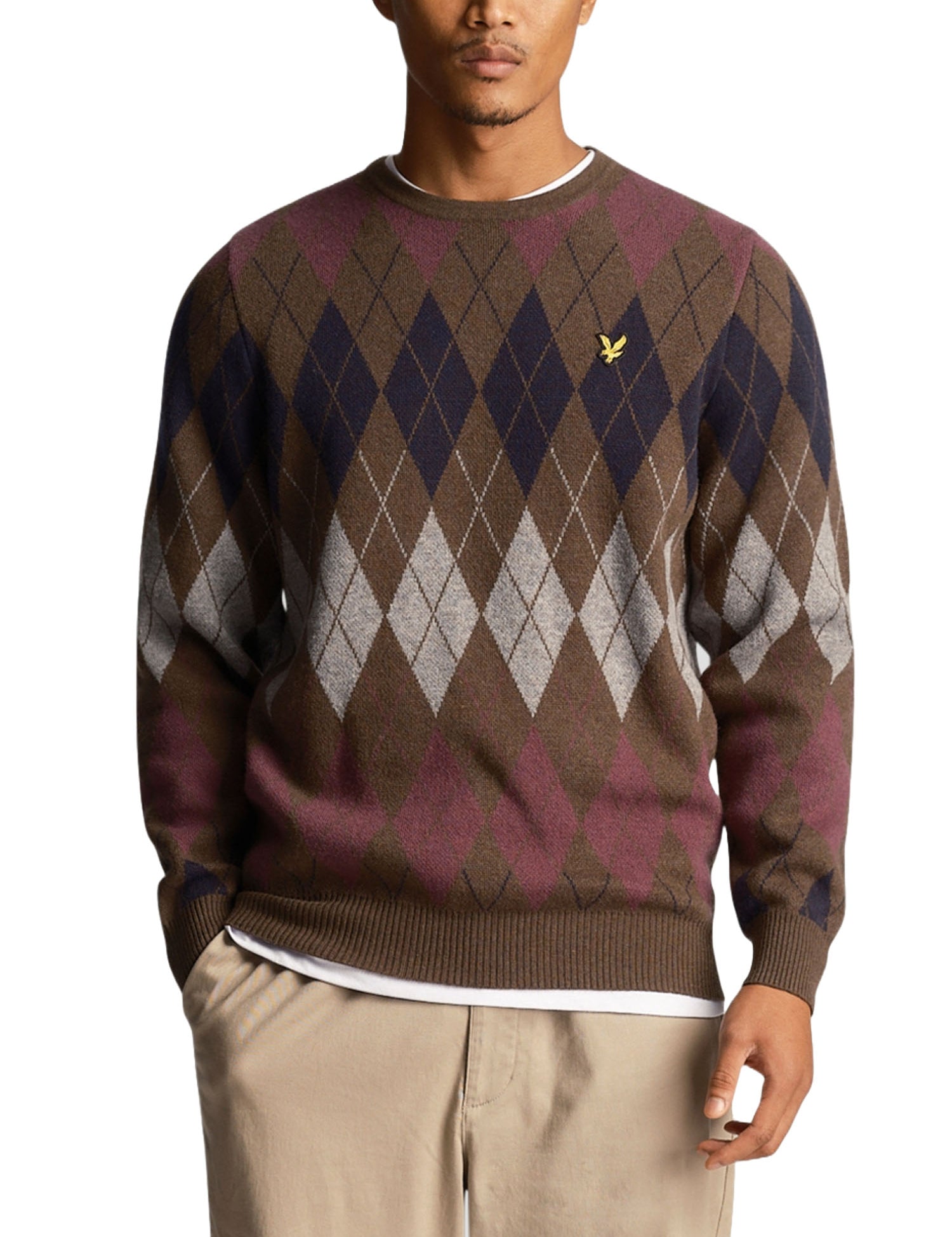 Maglioncini Verde Lyle & Scott