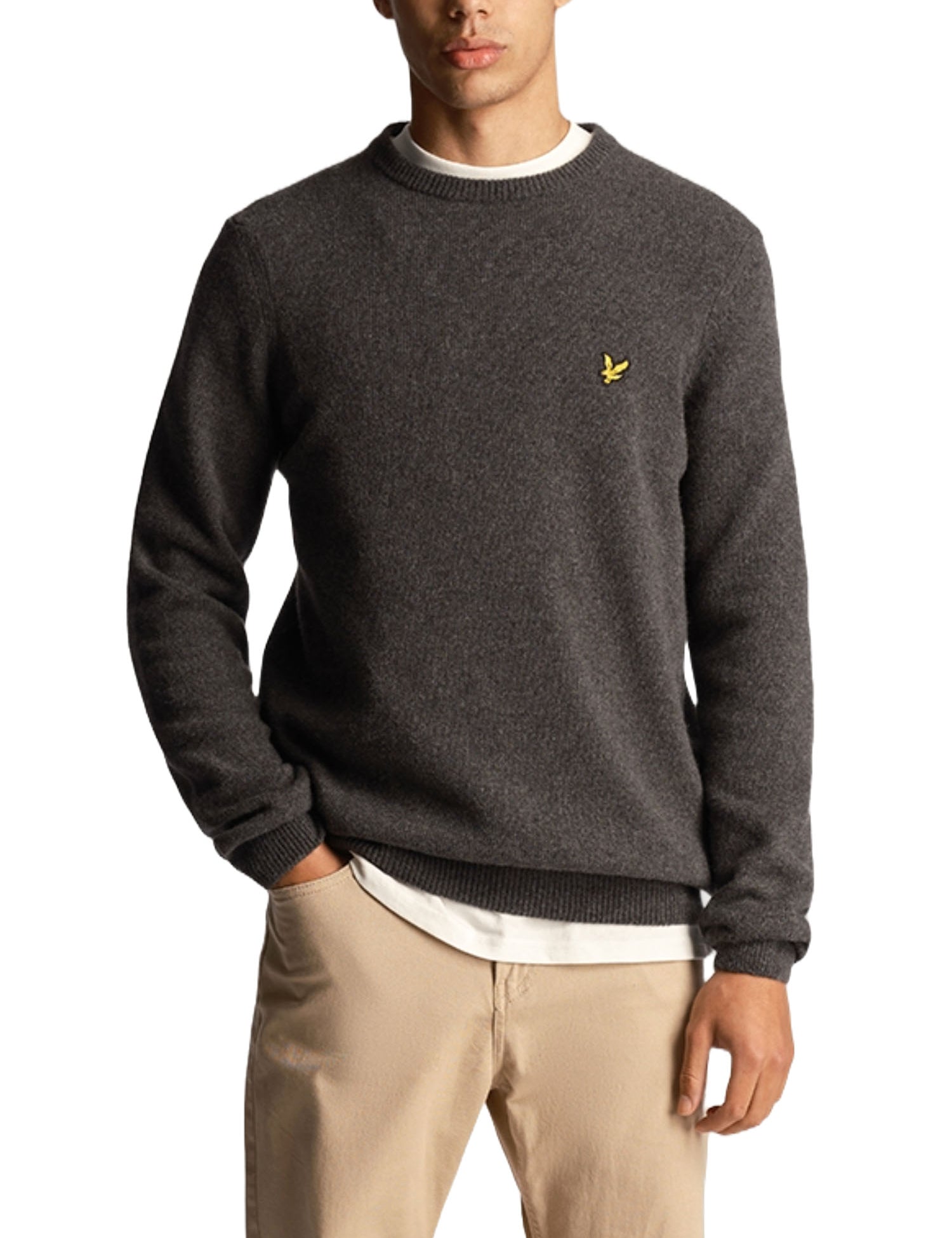 Maglioncini Grigio Lyle & Scott