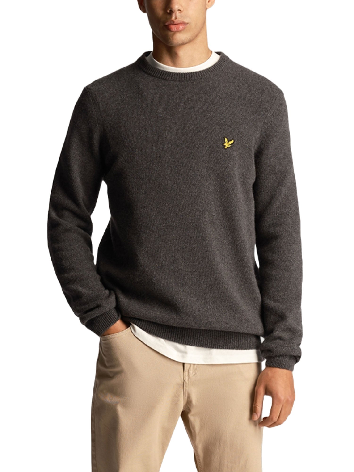 Maglioncini Grigio Lyle & Scott