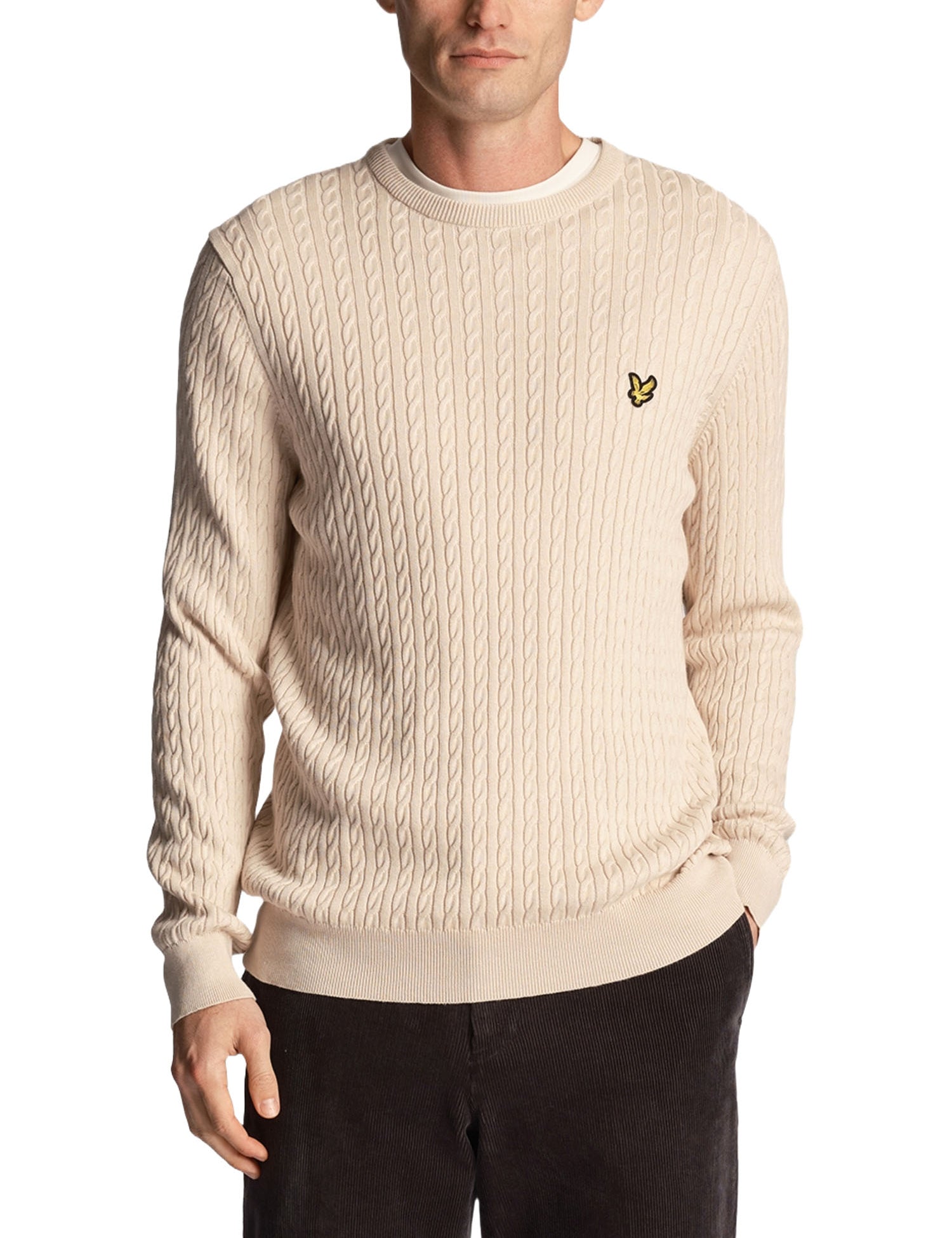 Maglioncini Avorio Lyle & Scott