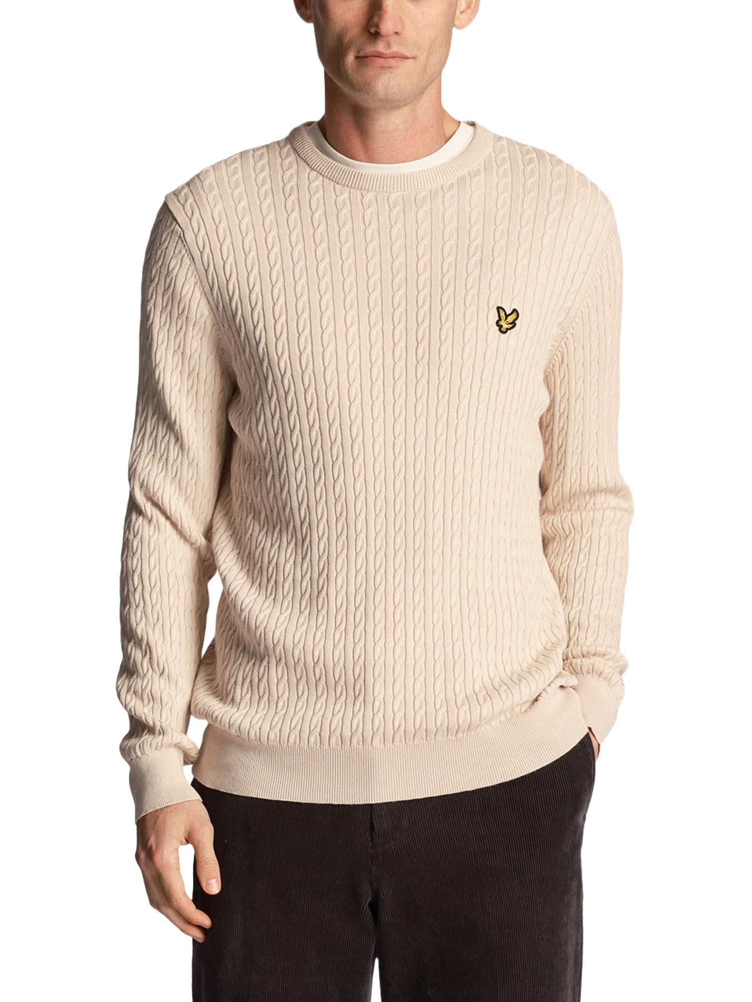 Maglioncini Avorio Lyle & Scott
